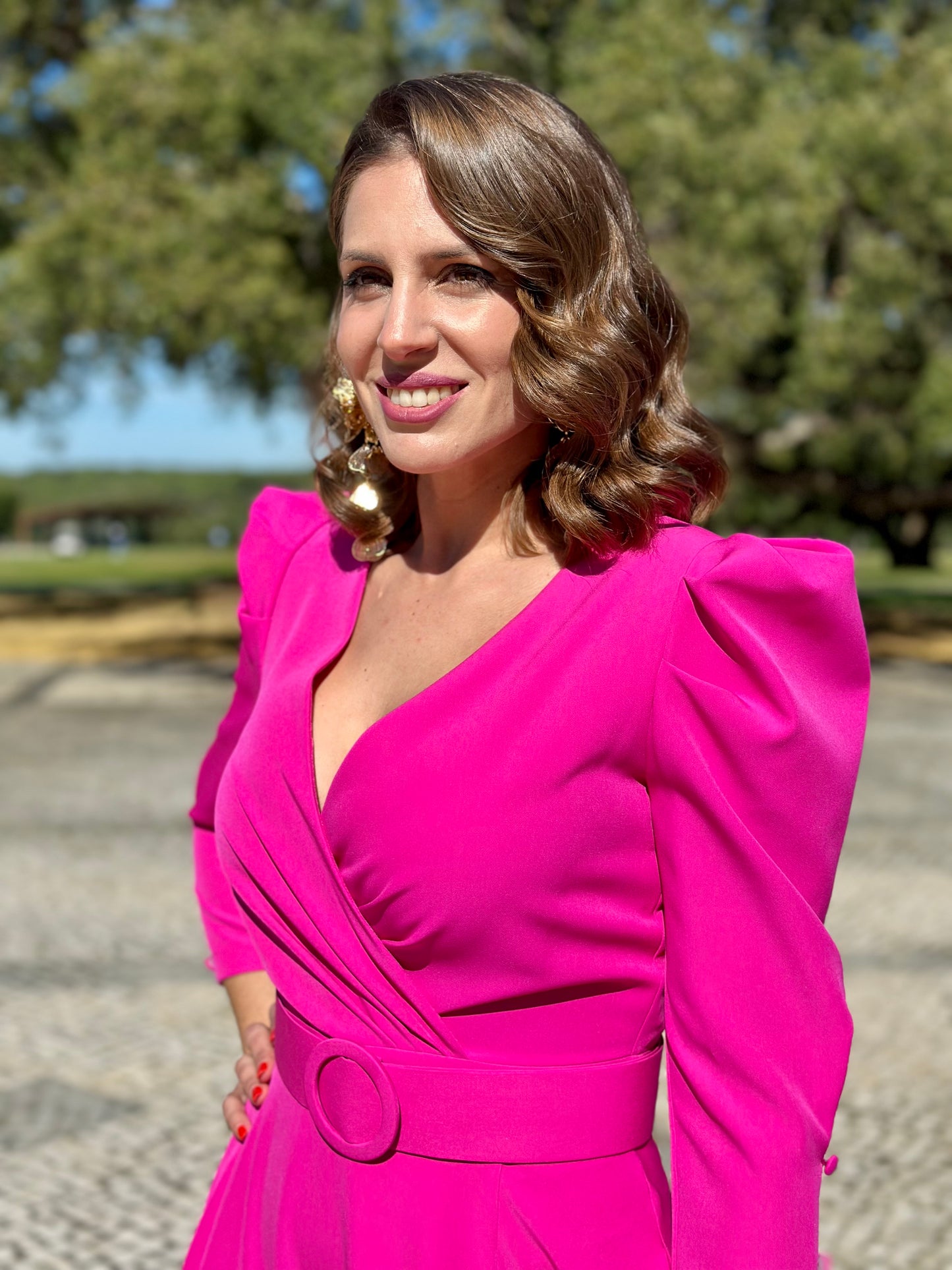 Vestido Chipiona Buganvilla