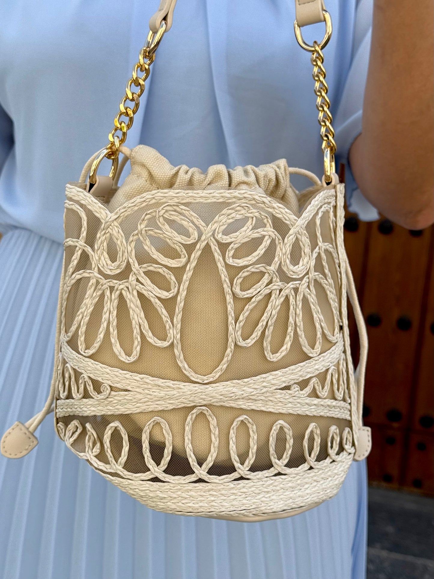 Bolso Melisa Beige