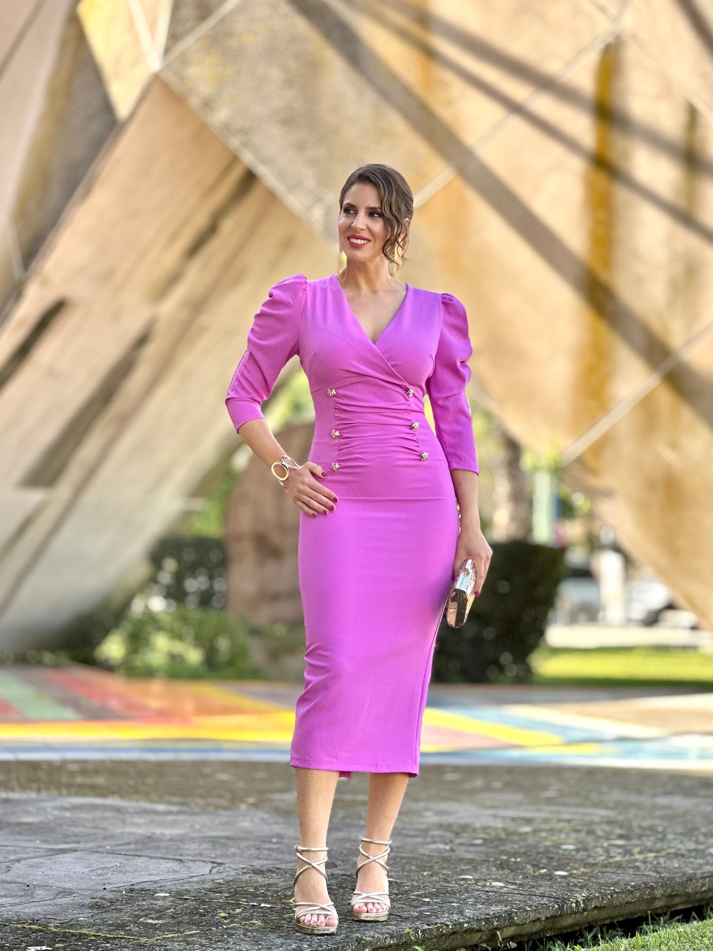Vestido Iznájar Orquídea