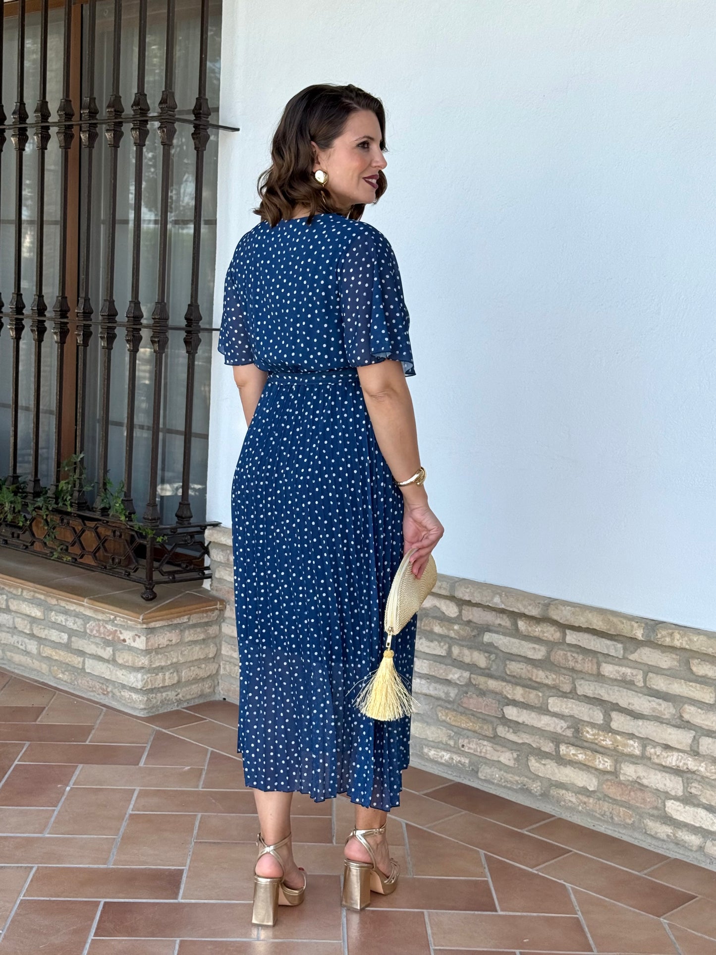 Vestido Talina Lunar azul