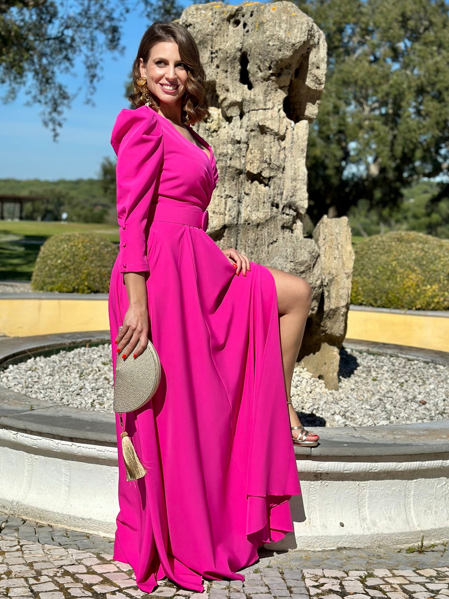 Vestido Chipiona Buganvilla