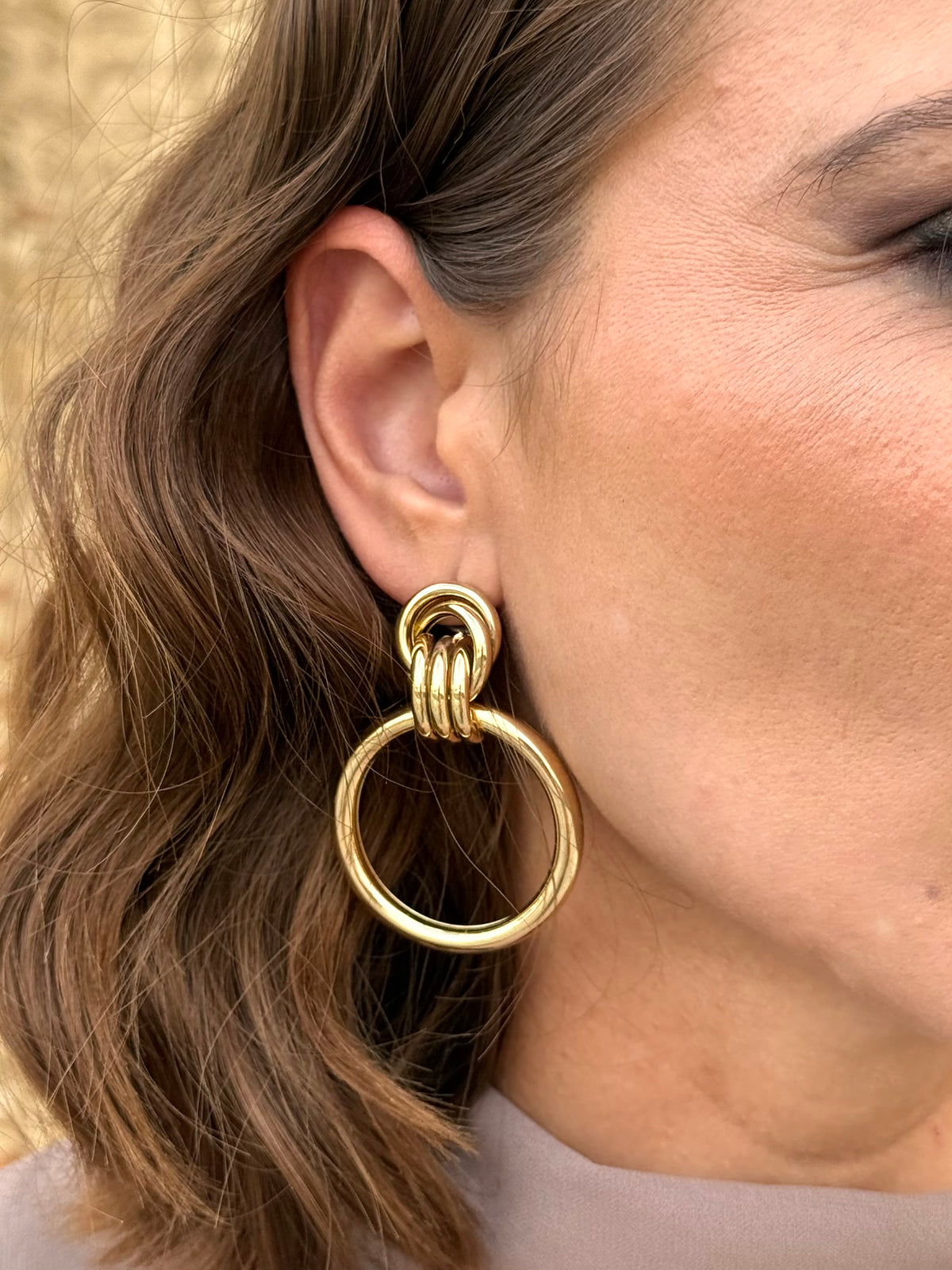 Pendientes Lina Dorado
