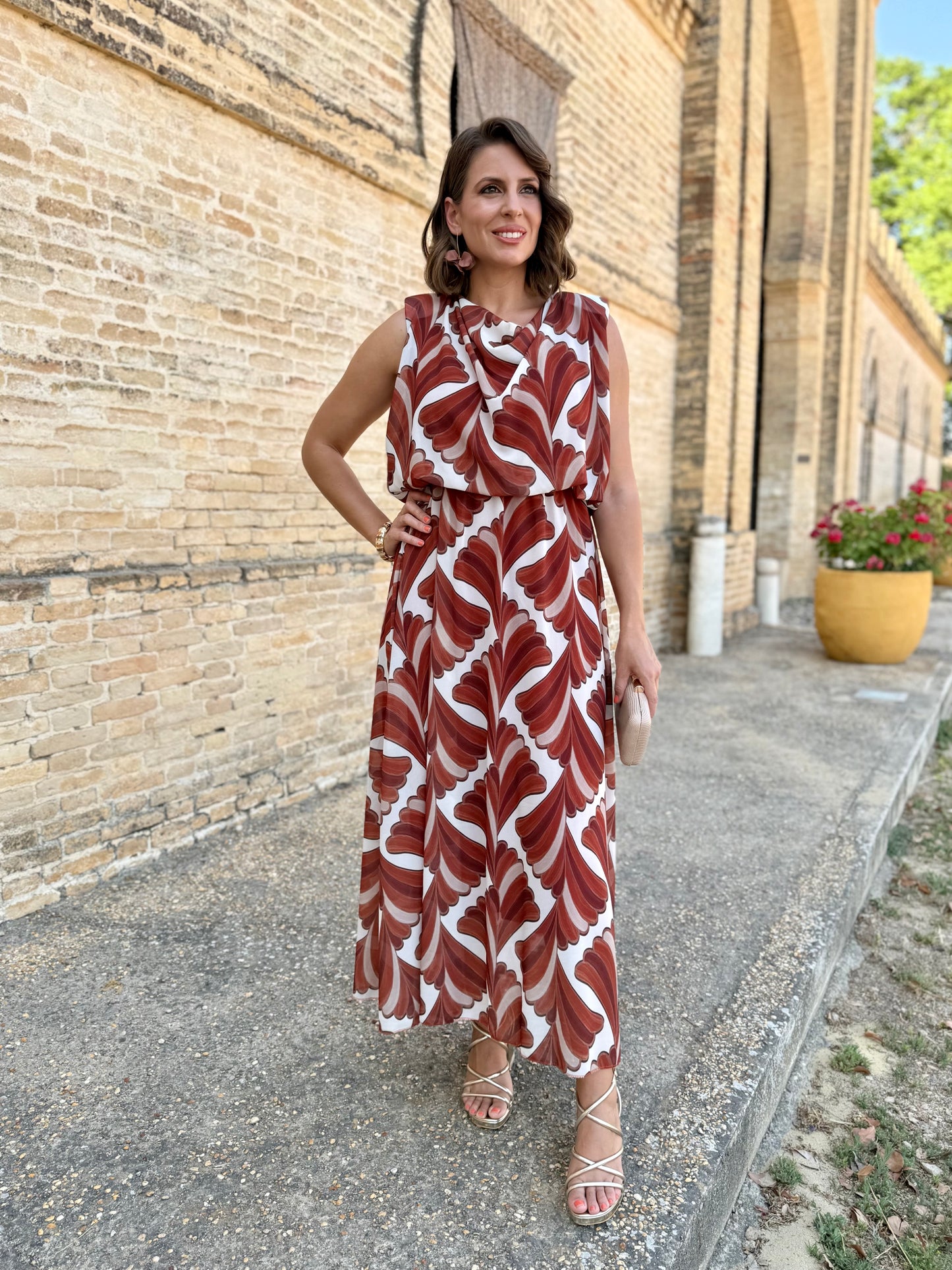 Vestido Oriana Teja