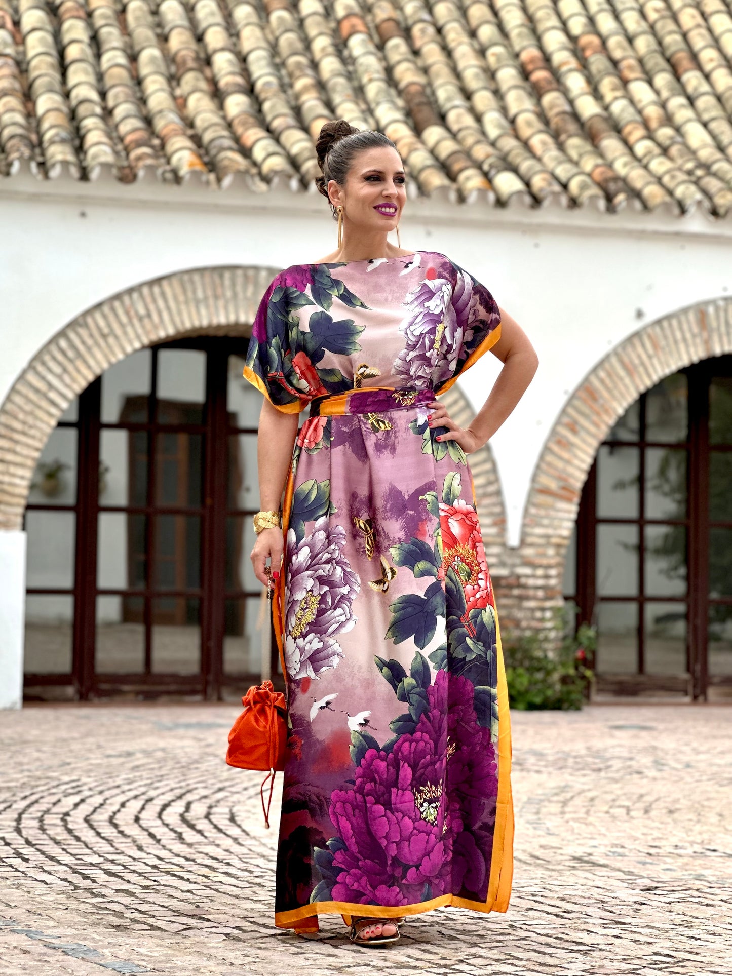 Vestido Elvira Morado