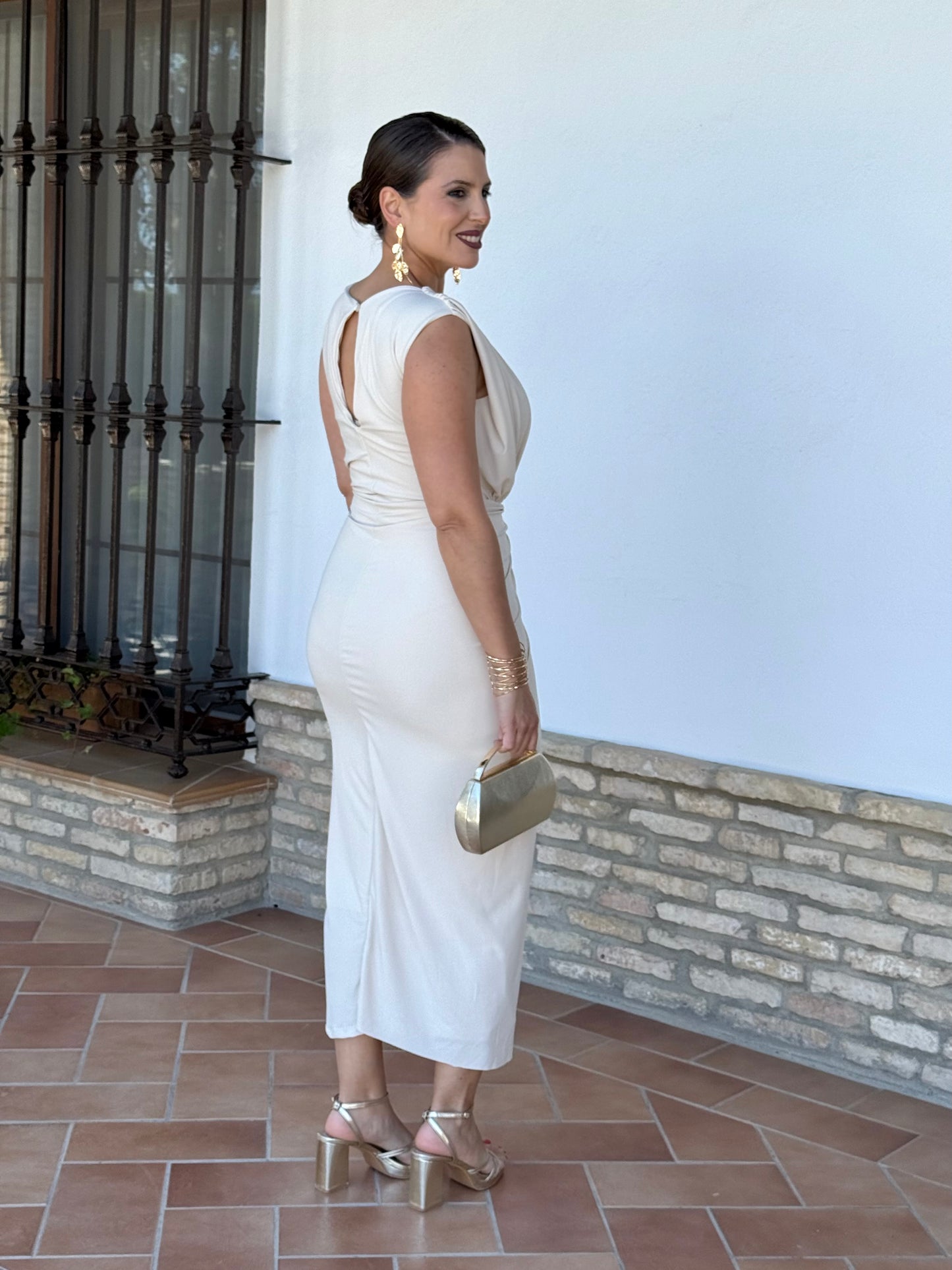 Vestido Lara Beige