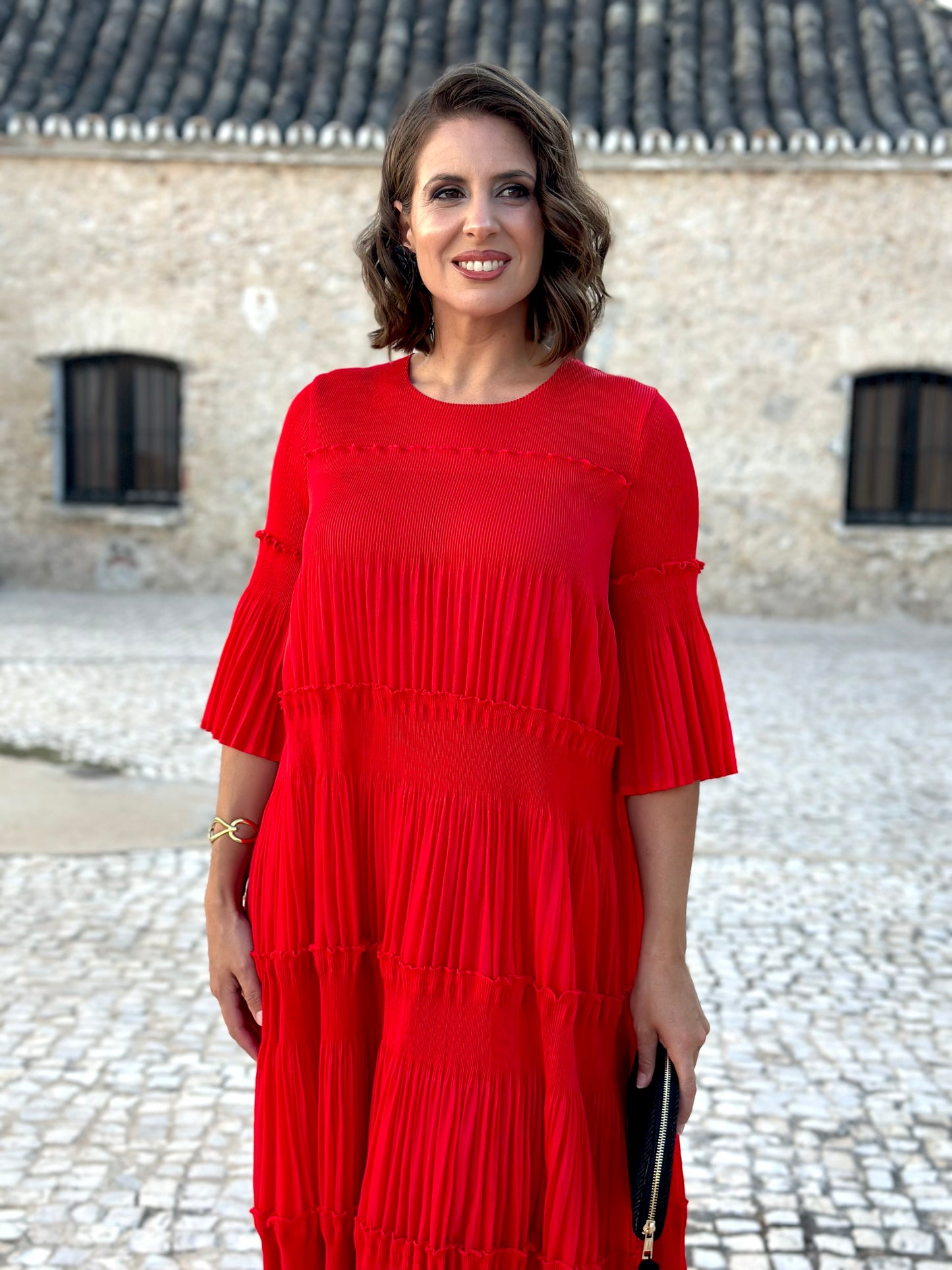 Vestido Jimena Rojo
