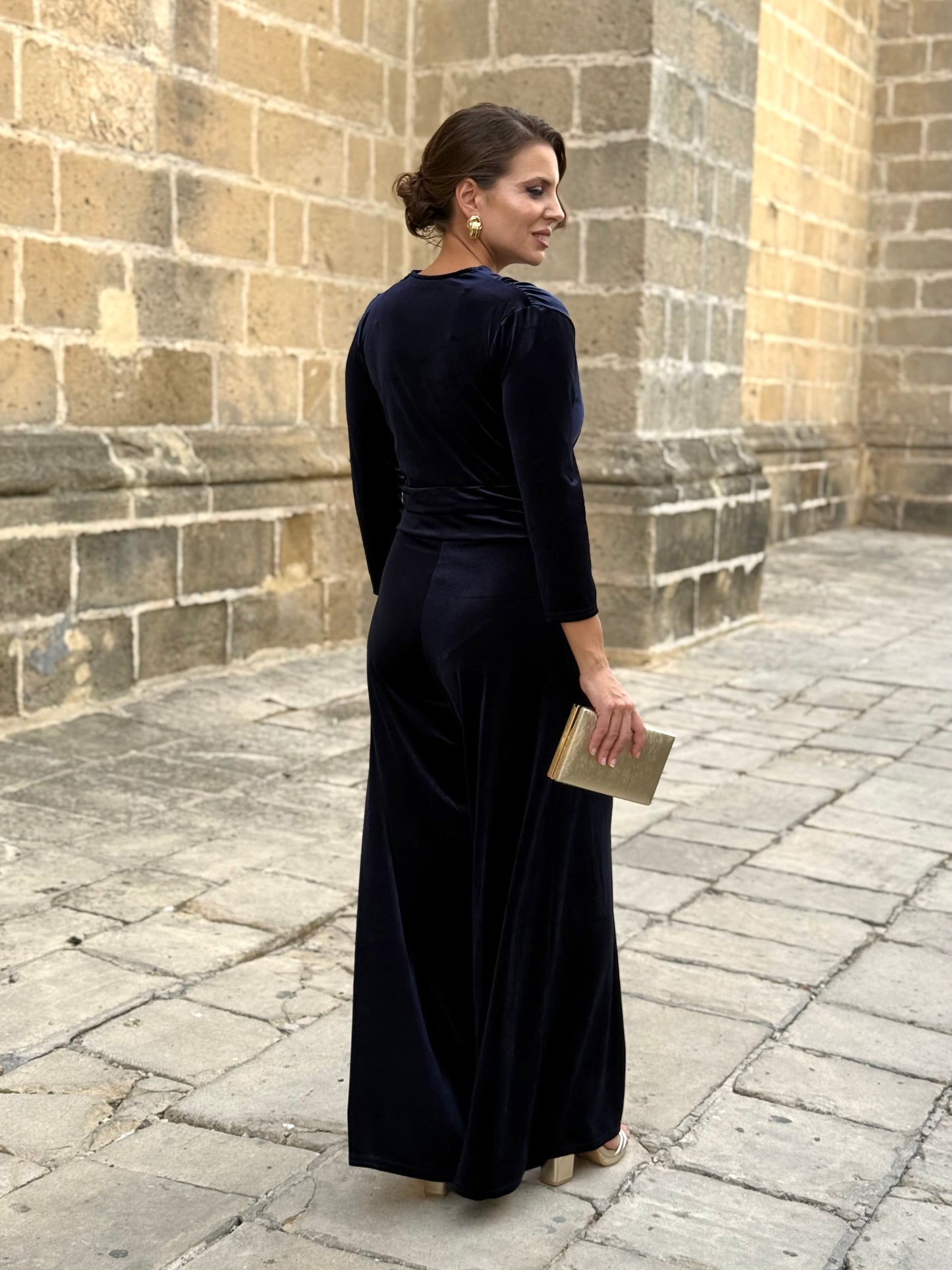 Mono Terciopelo Marino