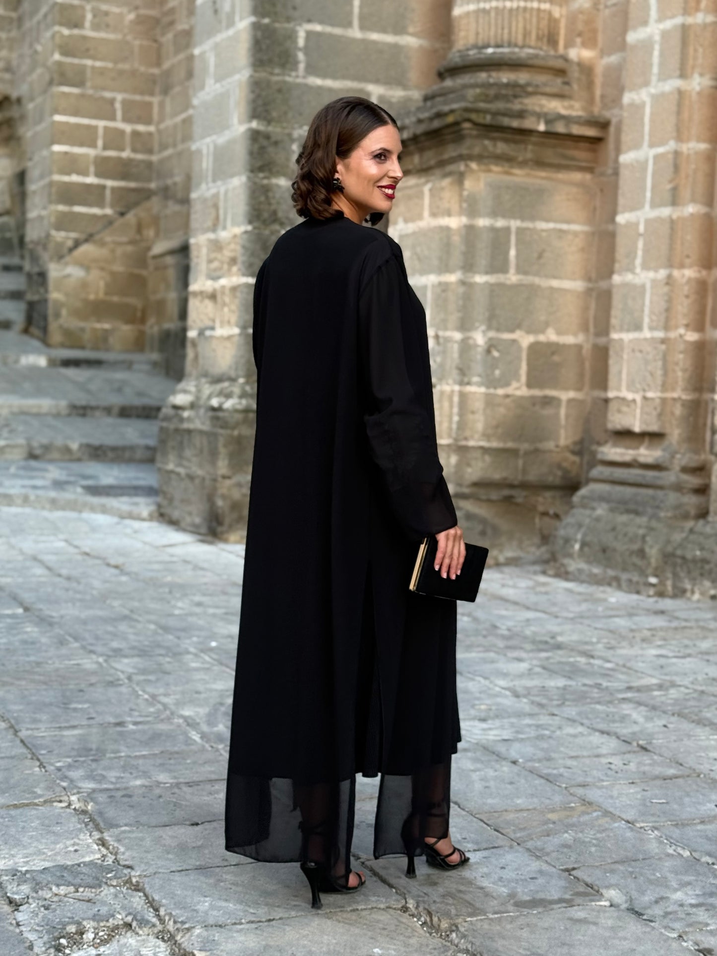 Kimono Gasa Negro