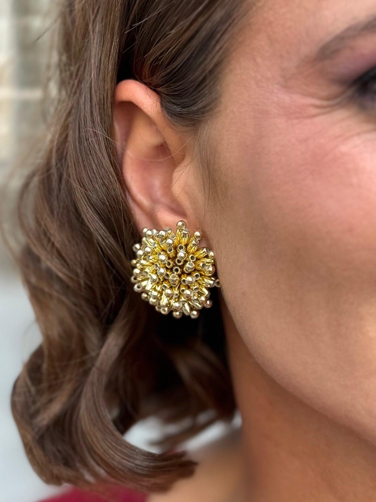 Pendientes Pilar Dorado