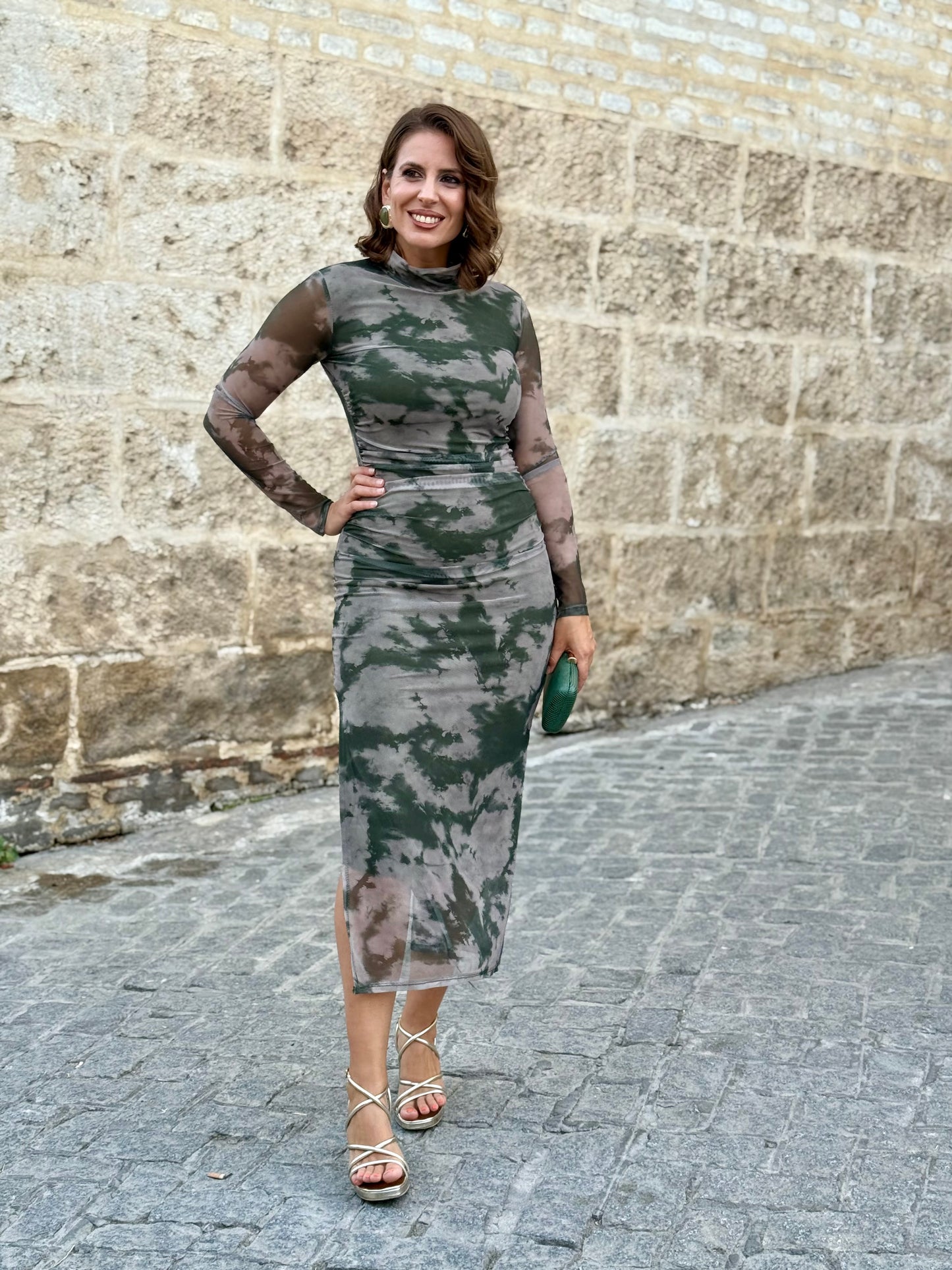 Vestido Viena Verde