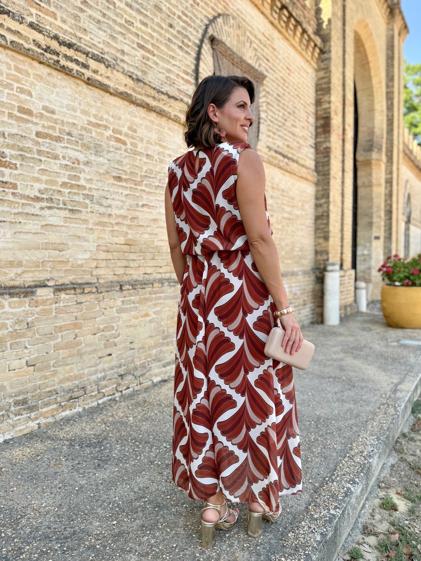Vestido Oriana Teja