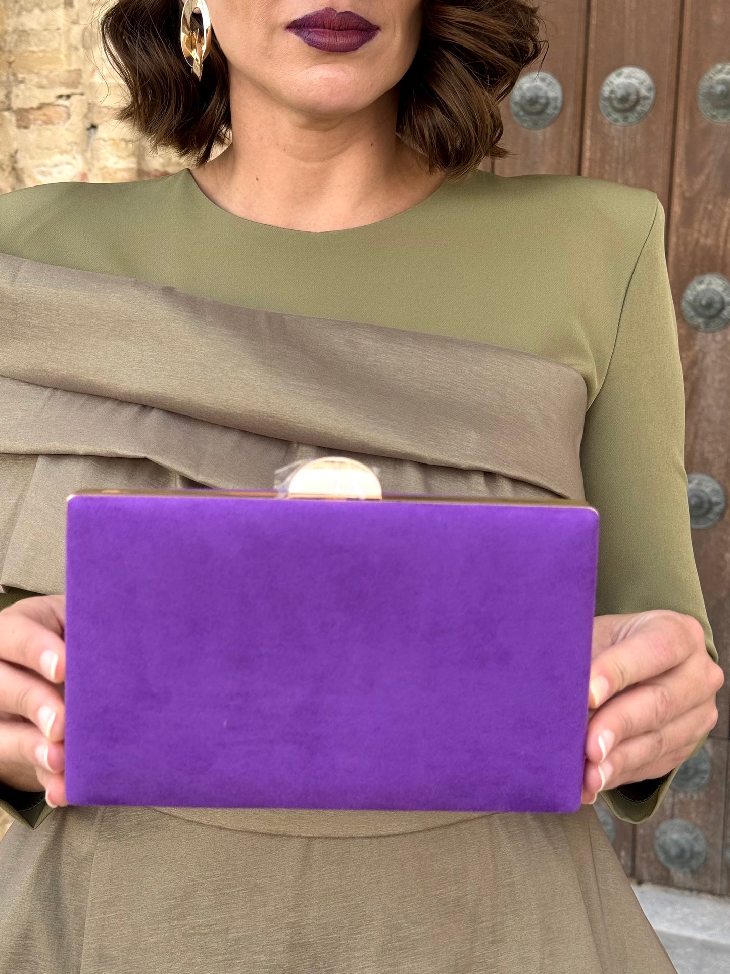 Bolso Tina Morado