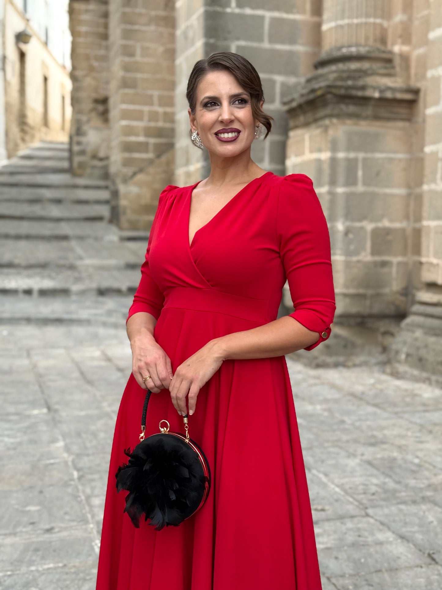 Vestido Yanet Rojo