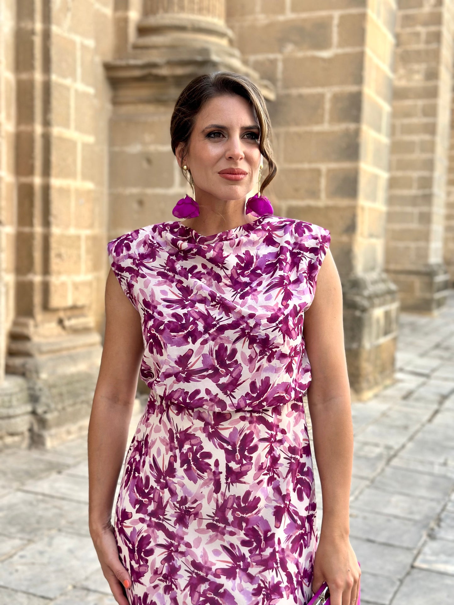 Vestido Bombay Uva