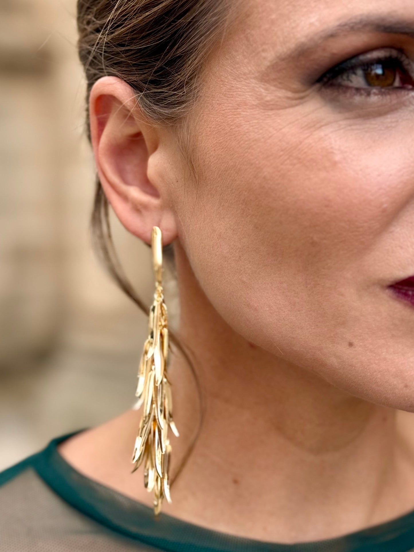 Pendientes Romeo Dorados
