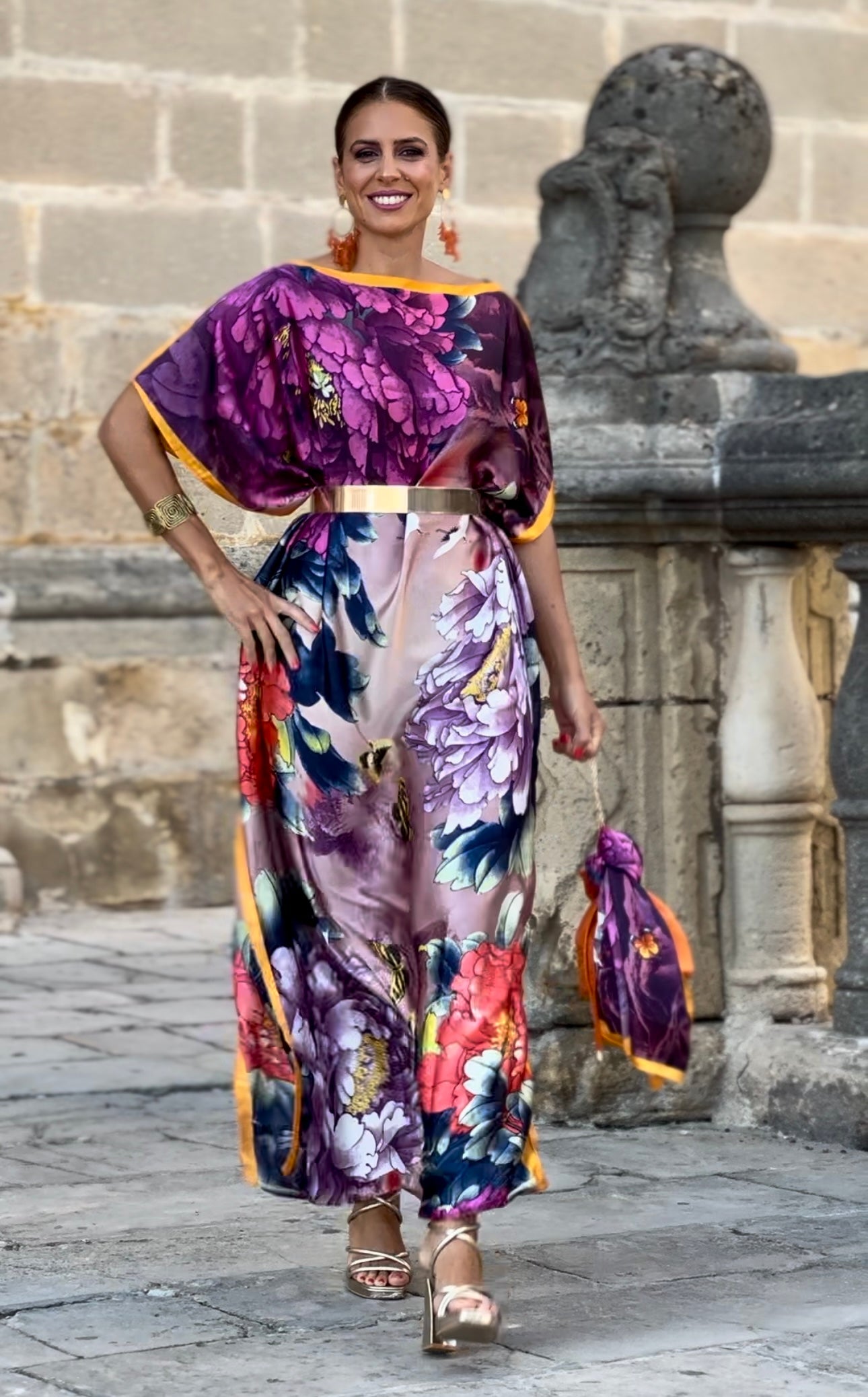 Vestido Elvira Morado