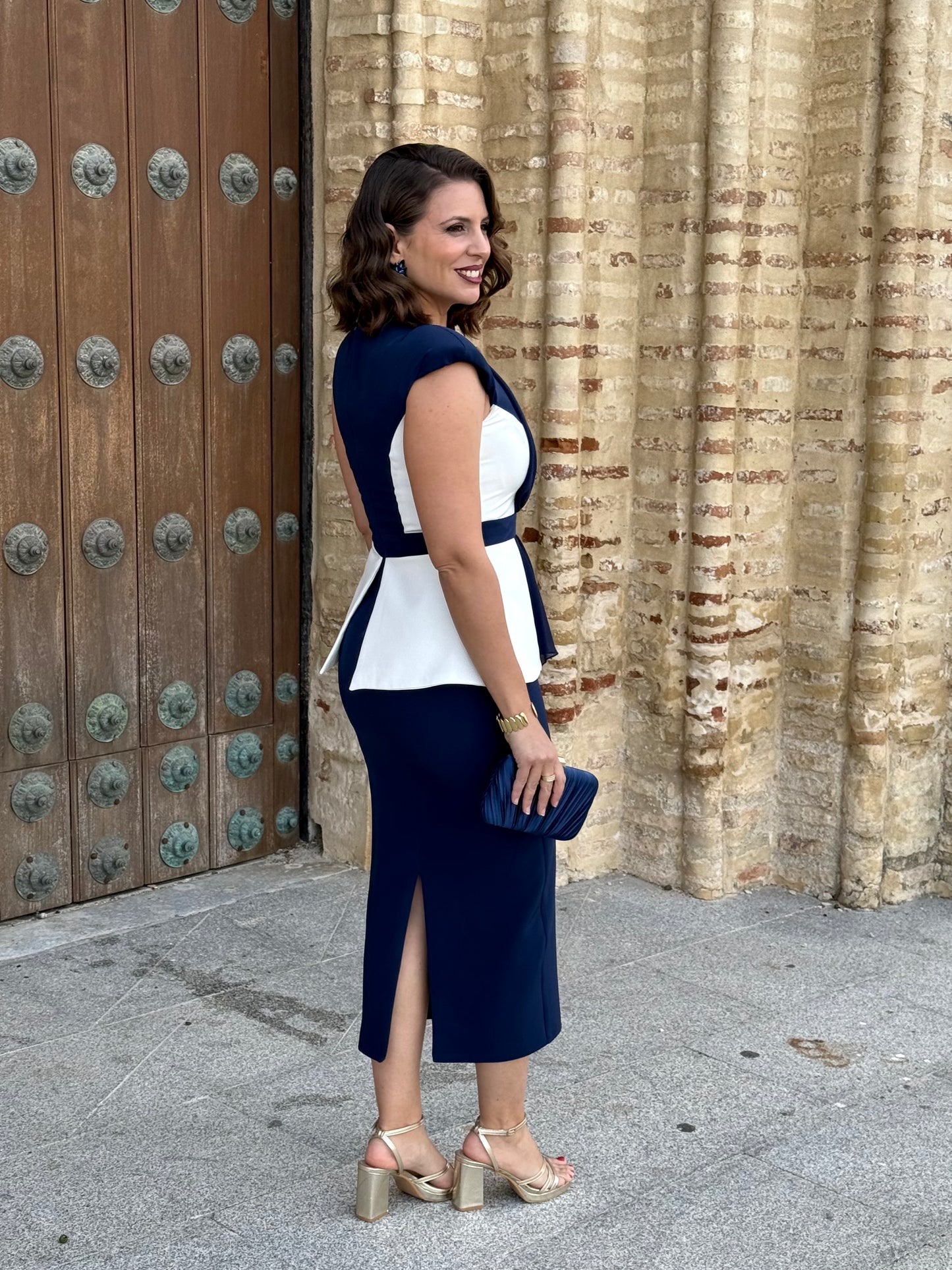 Vestido Venecia Marino