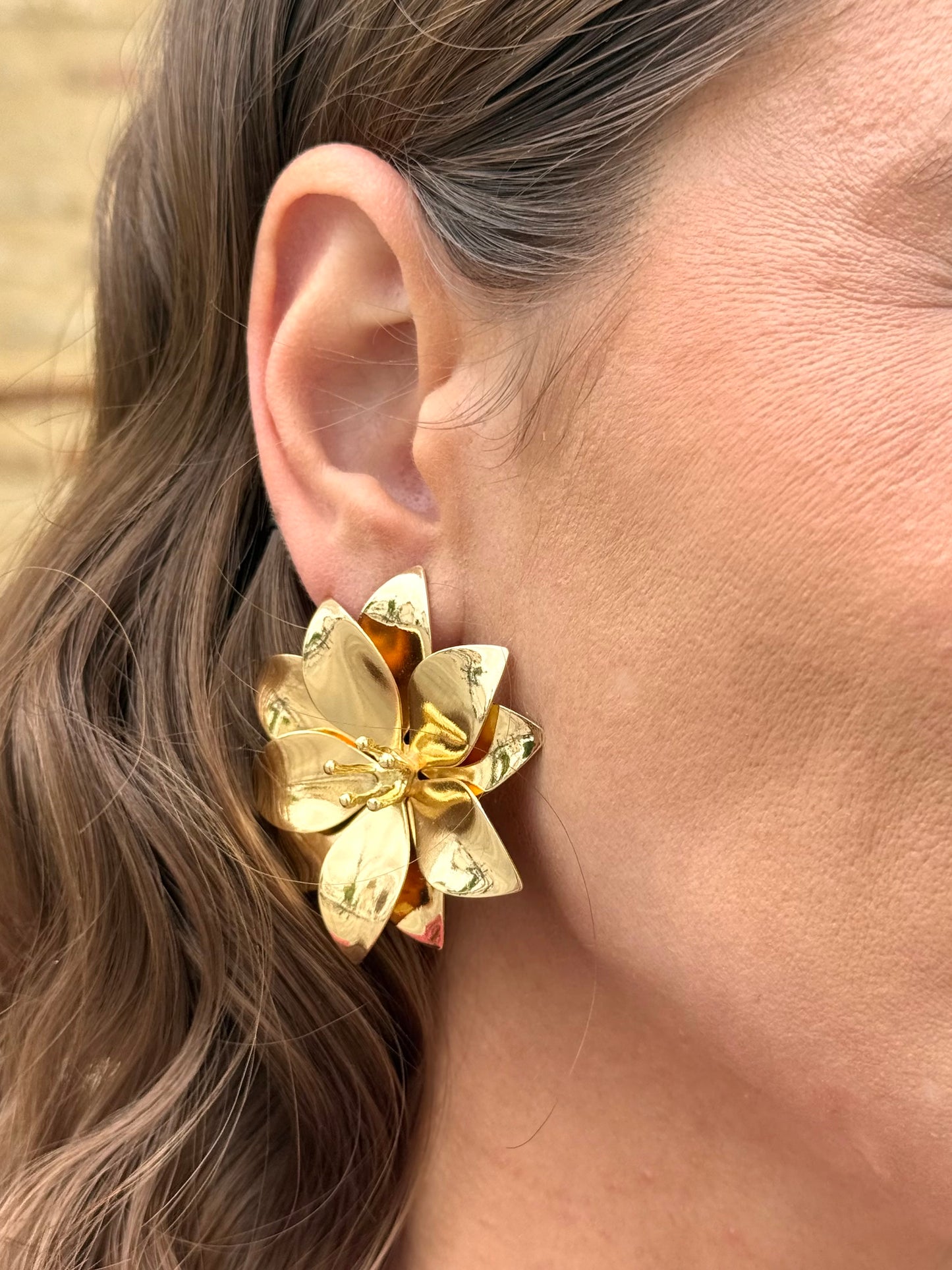 Pendientes Madrid Dorado