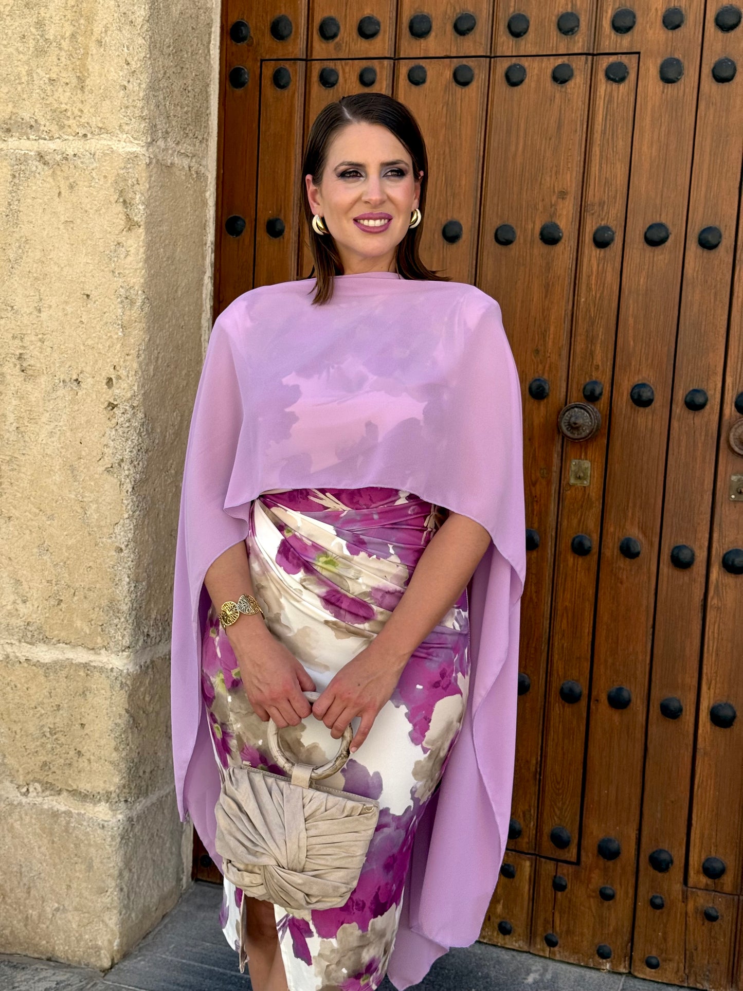 Vestido Pilar Buganvilla