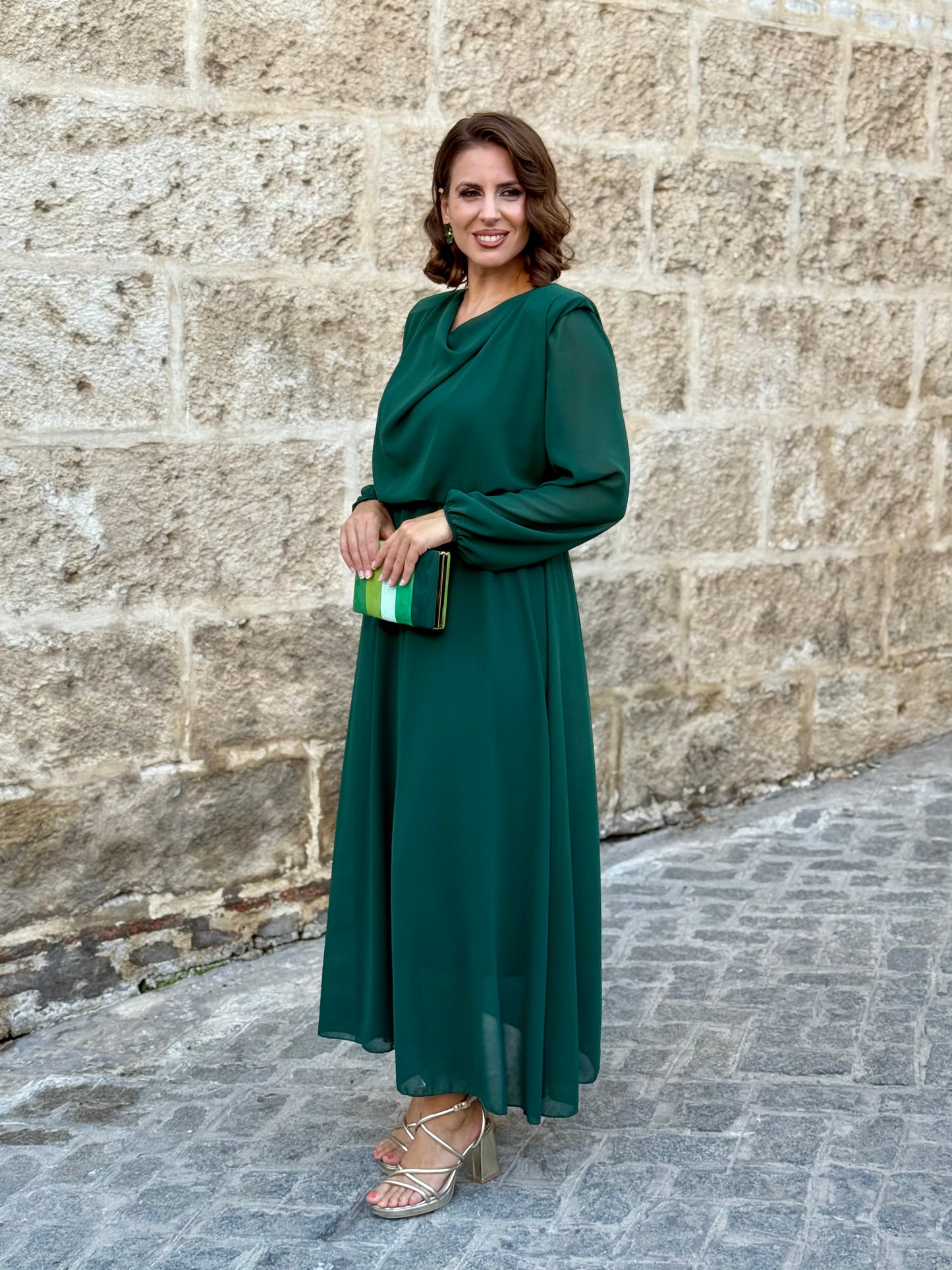 Vestido Miriam Verde