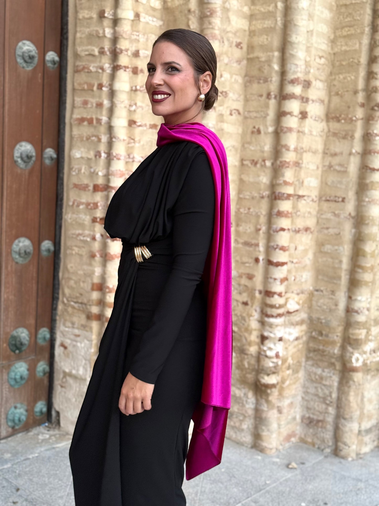 Capa de Terciopelo Buganvilla