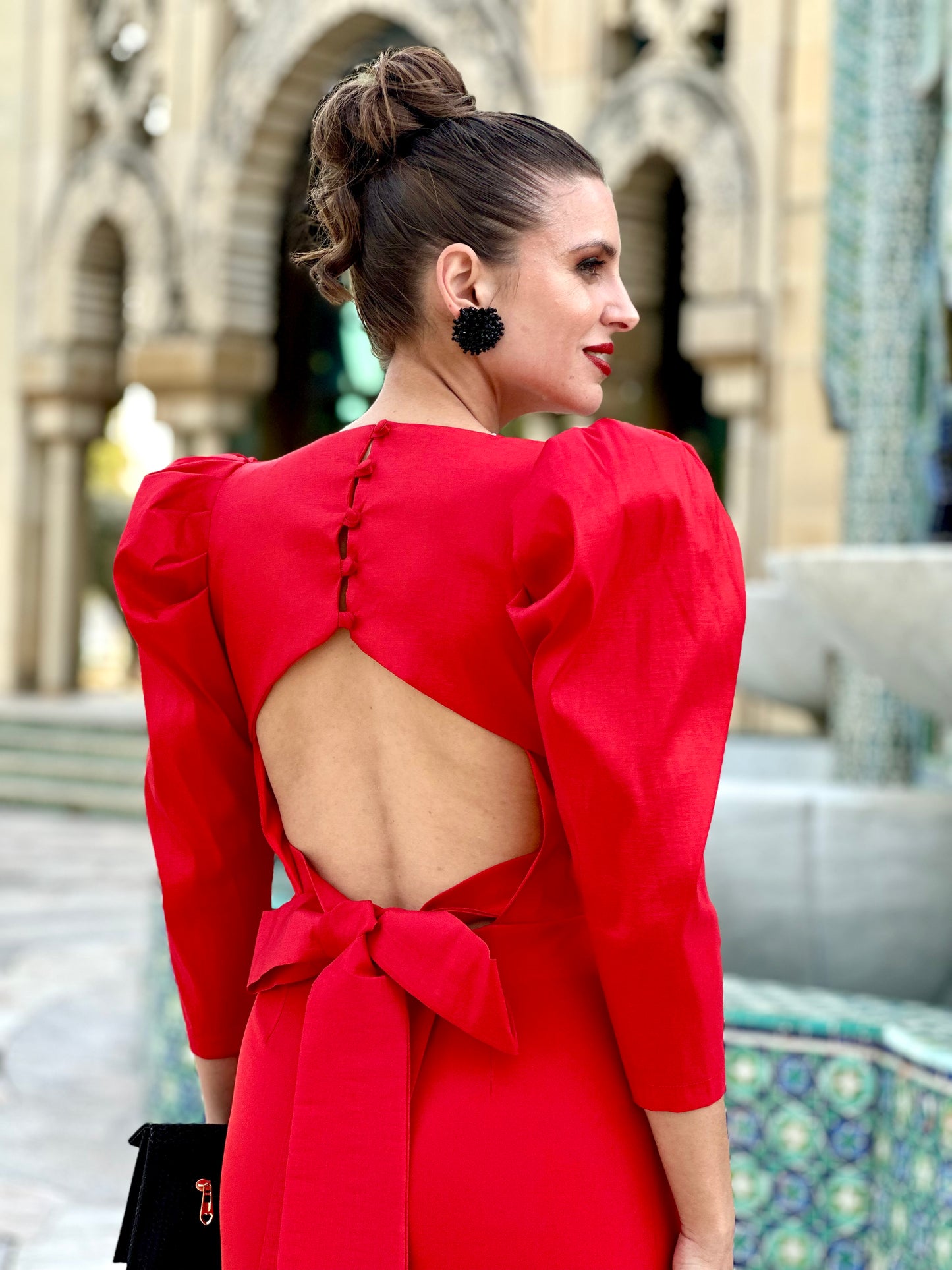 Vestido Albaicín Rojo