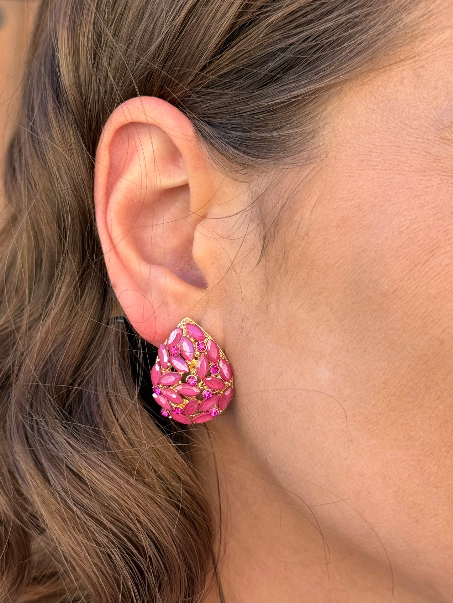 Pendientes Iris Buganvilla