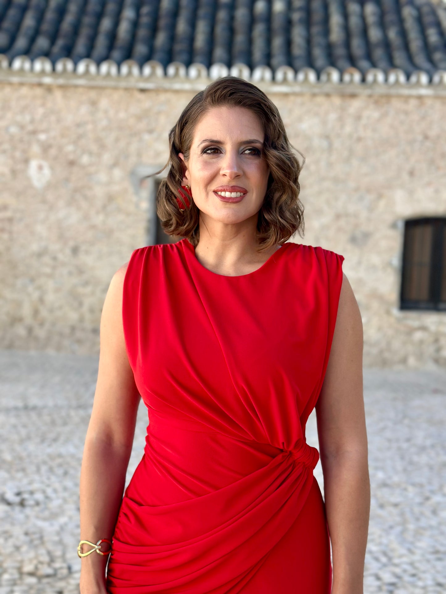 Vestido Grecia Rojo