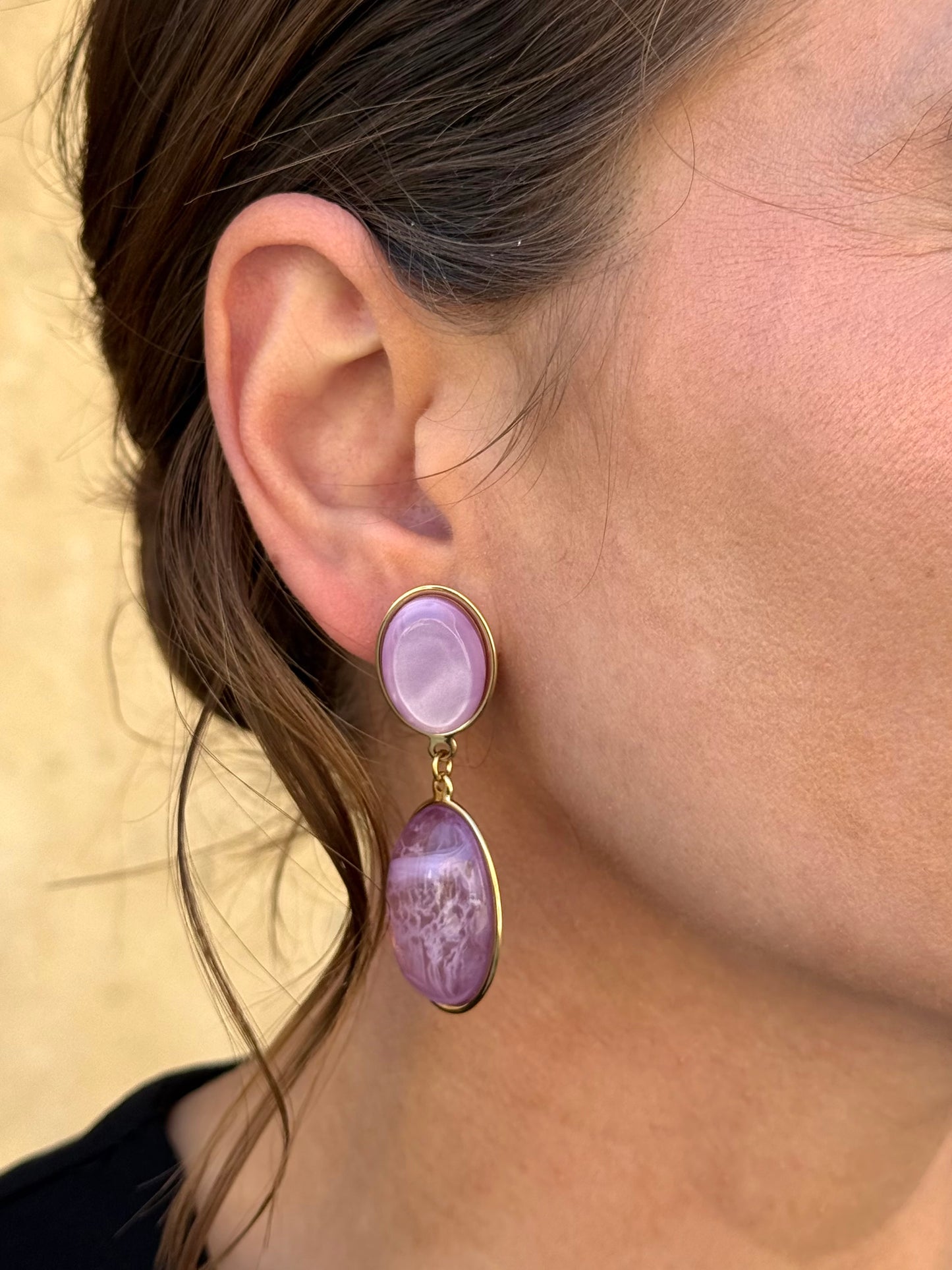 Pendientes Irene Malva