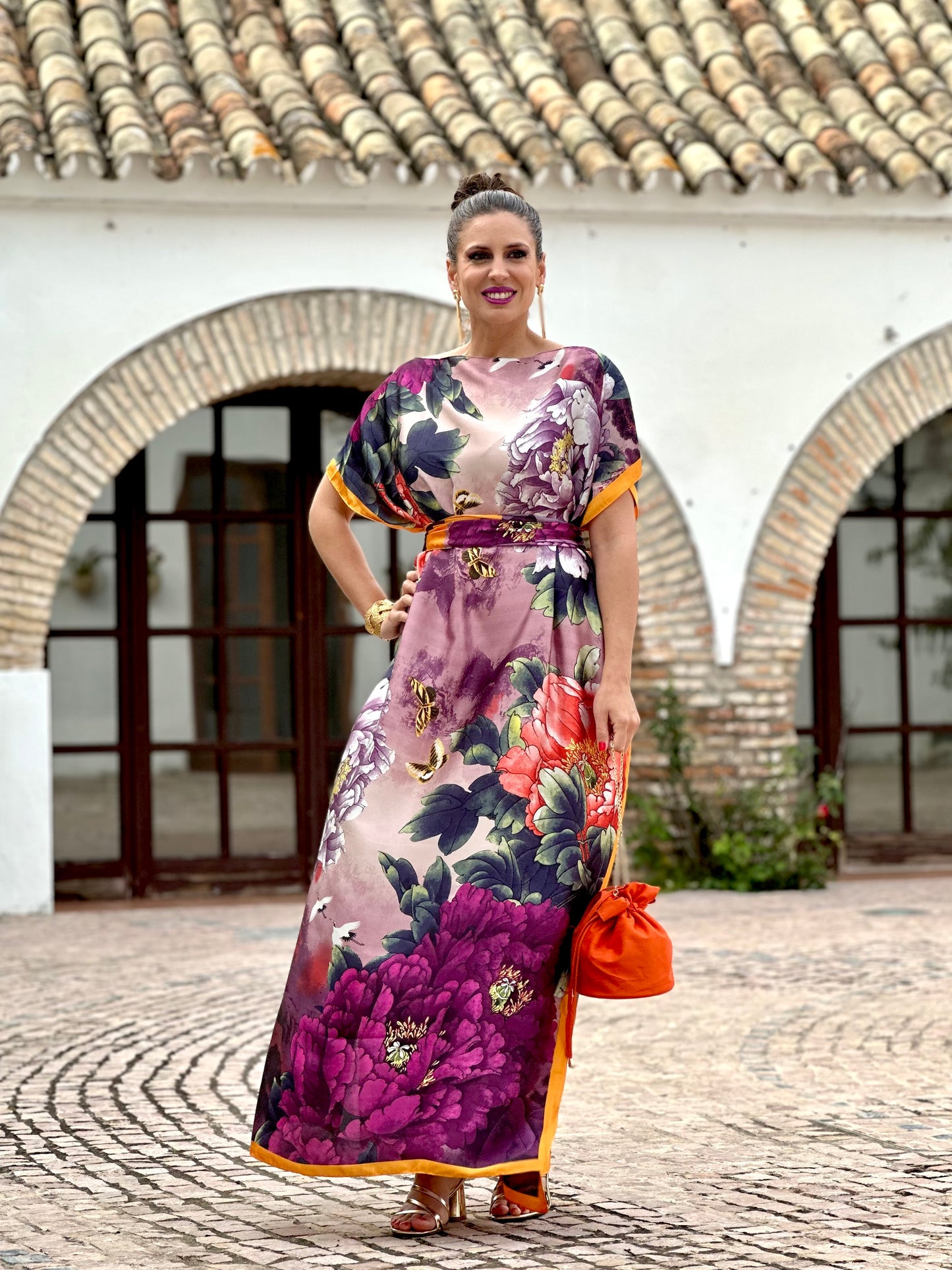 Vestido Elvira Morado