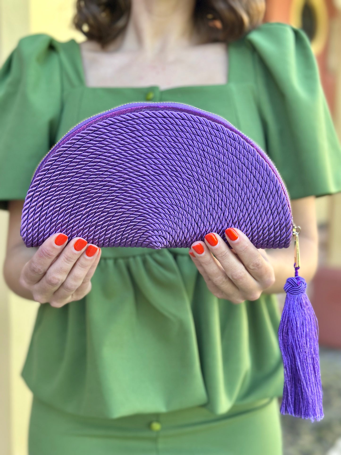 Bolso Plutón Morado