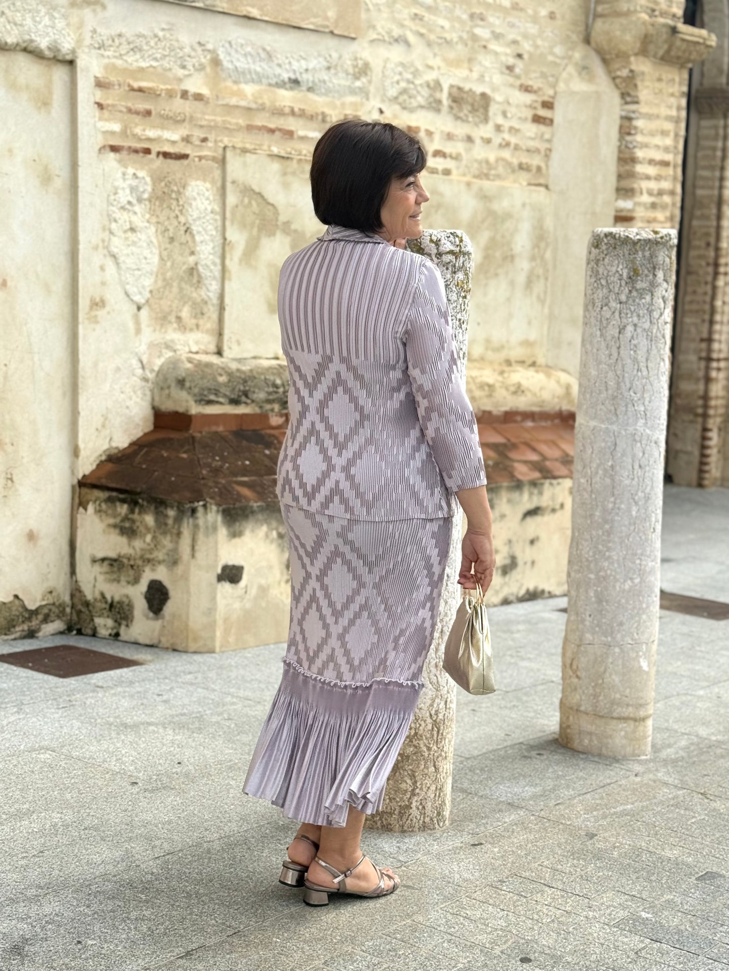 Conjunto Verena Malva Empolvado