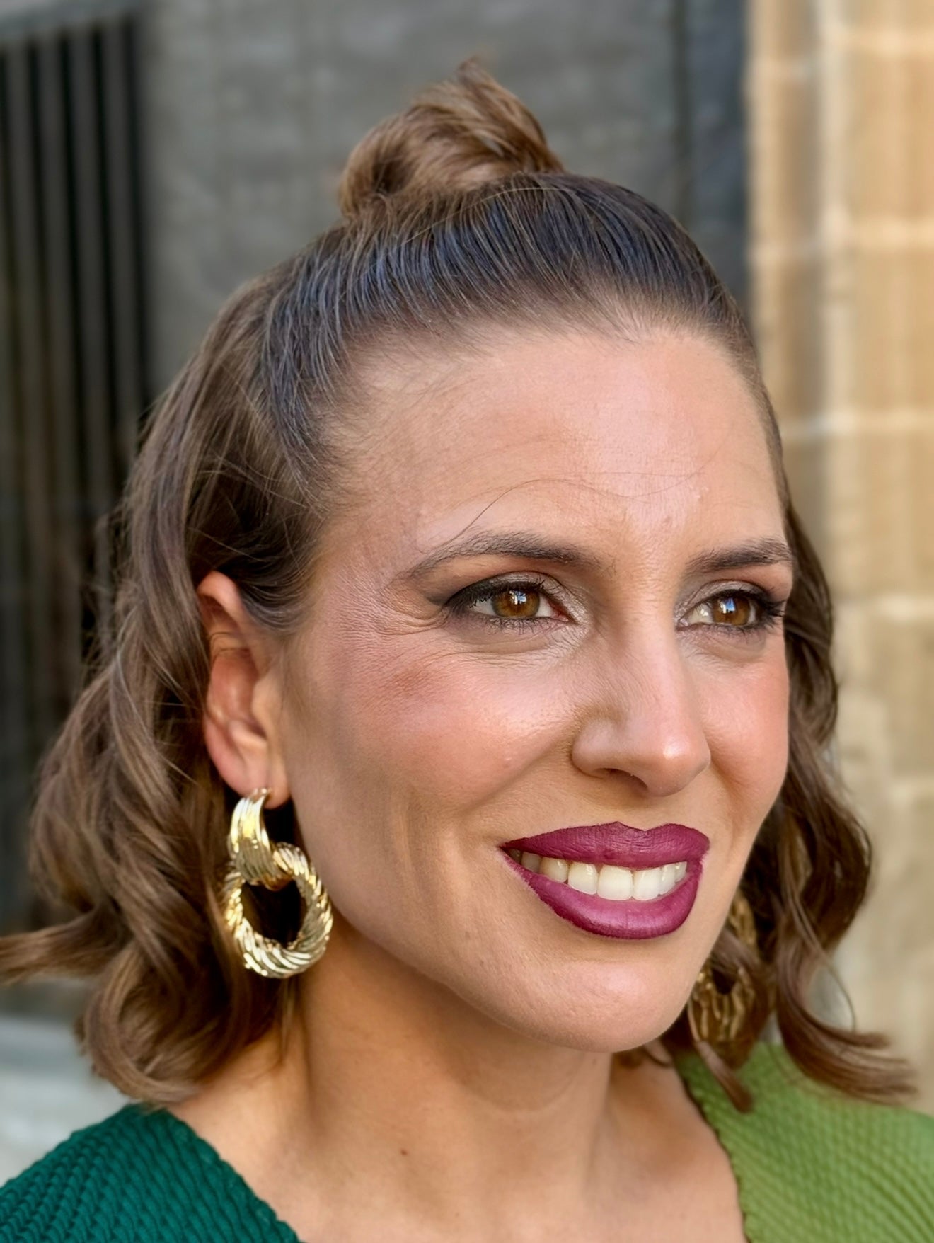 Pendientes Silvana Dorados