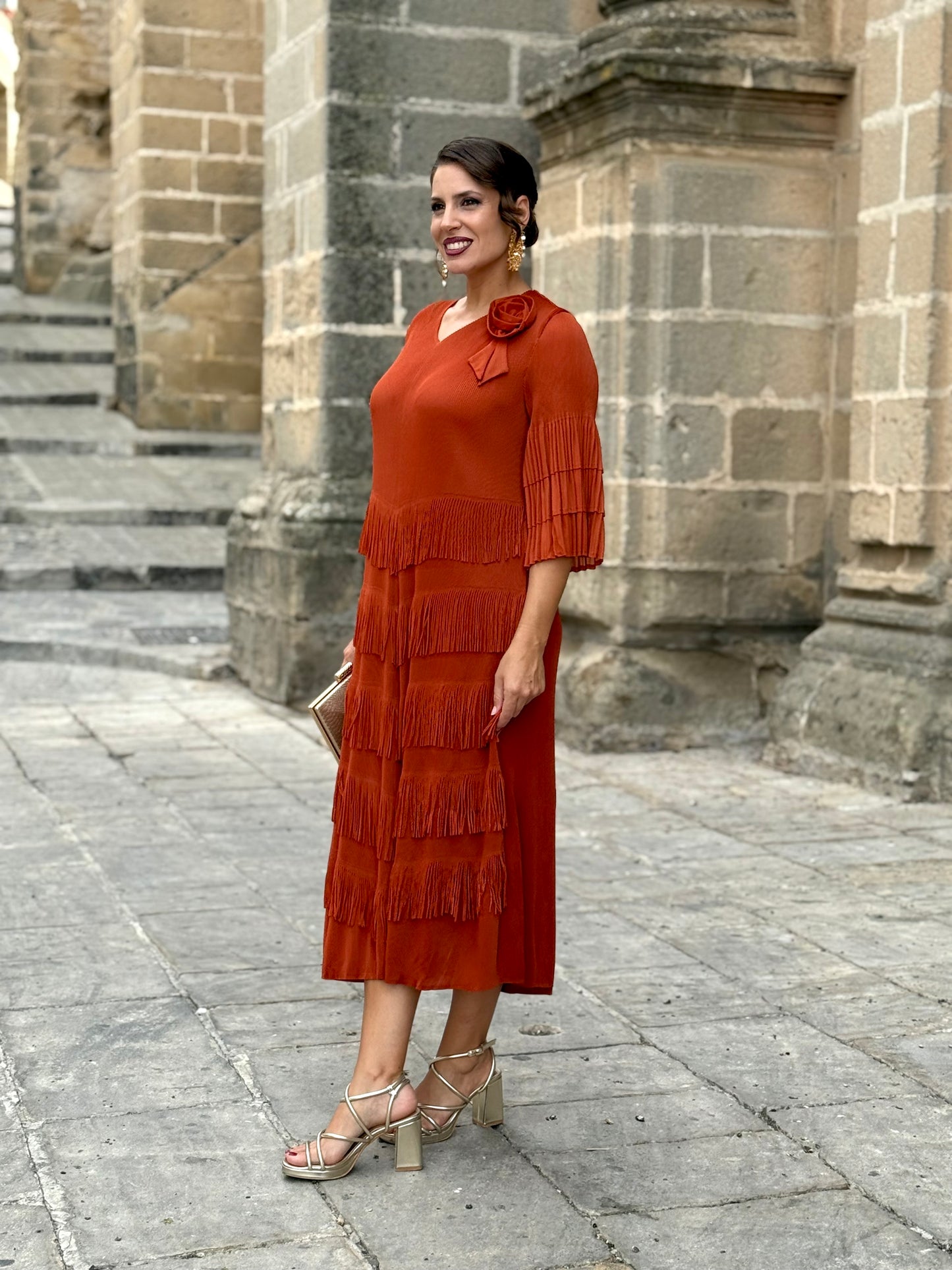 Vestido Cordelia Teja