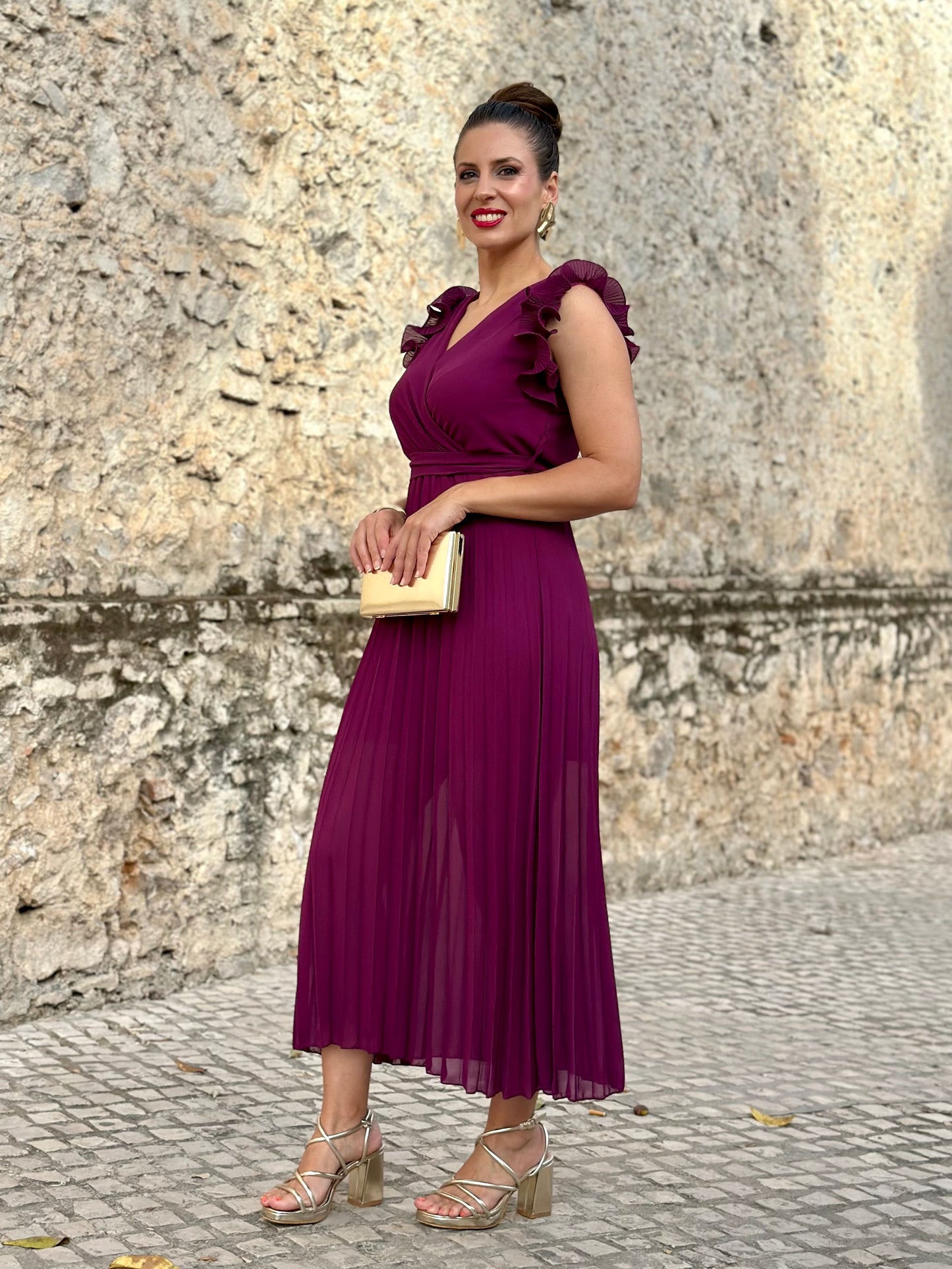 Vestido Alborada Buganvilla