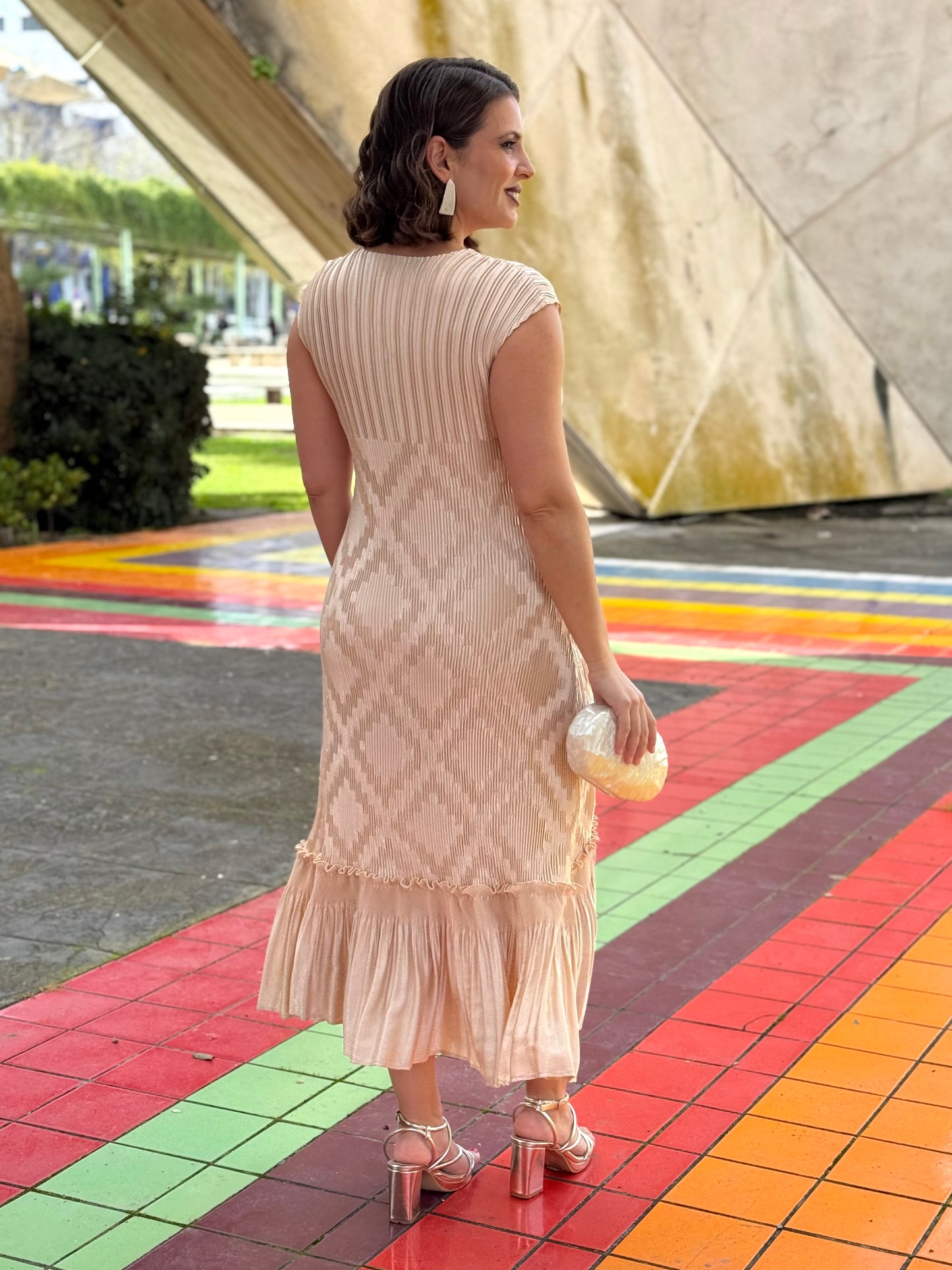 Conjunto Verena Champagne