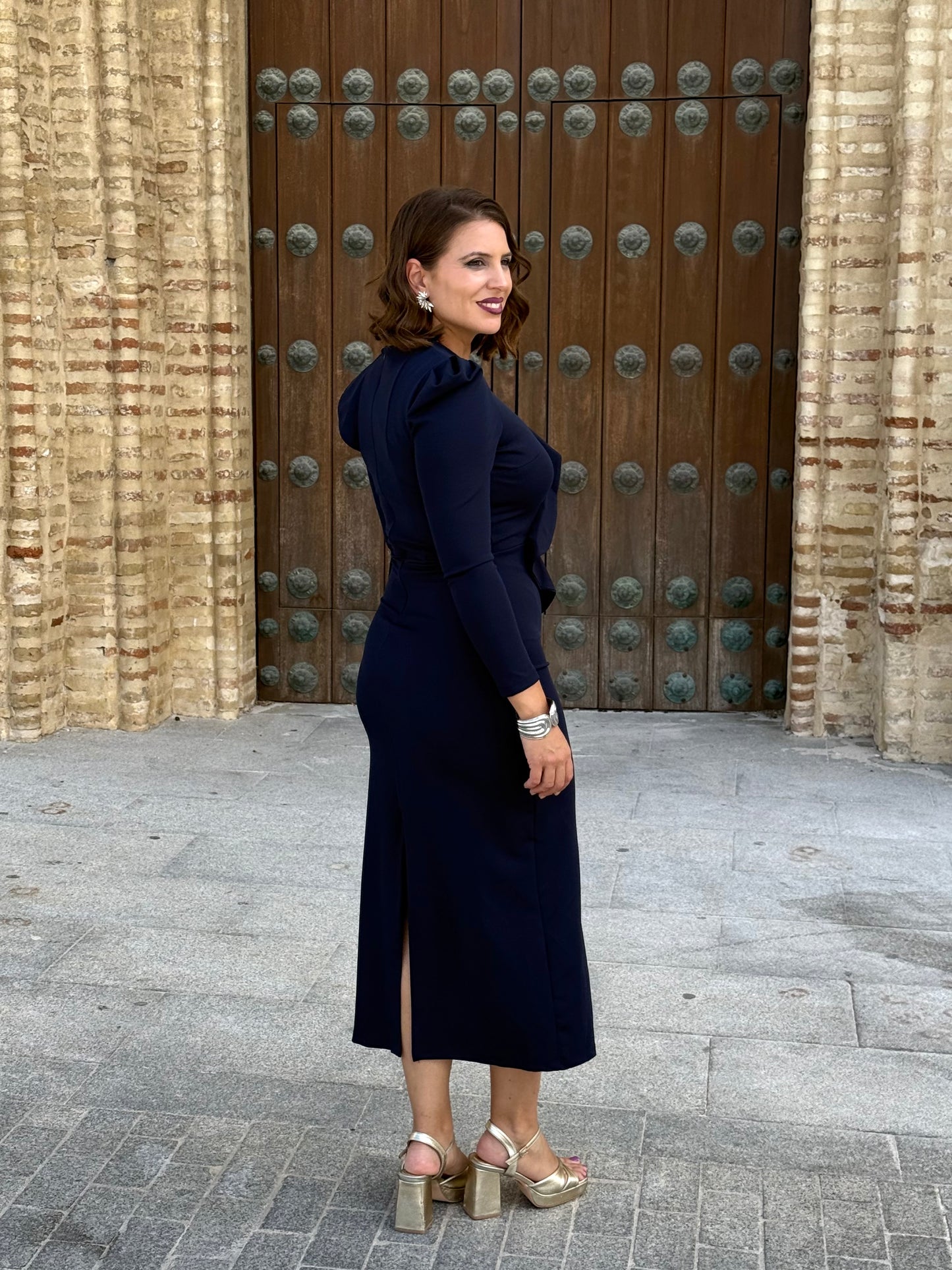 Vestido Cinderella Azul Marino