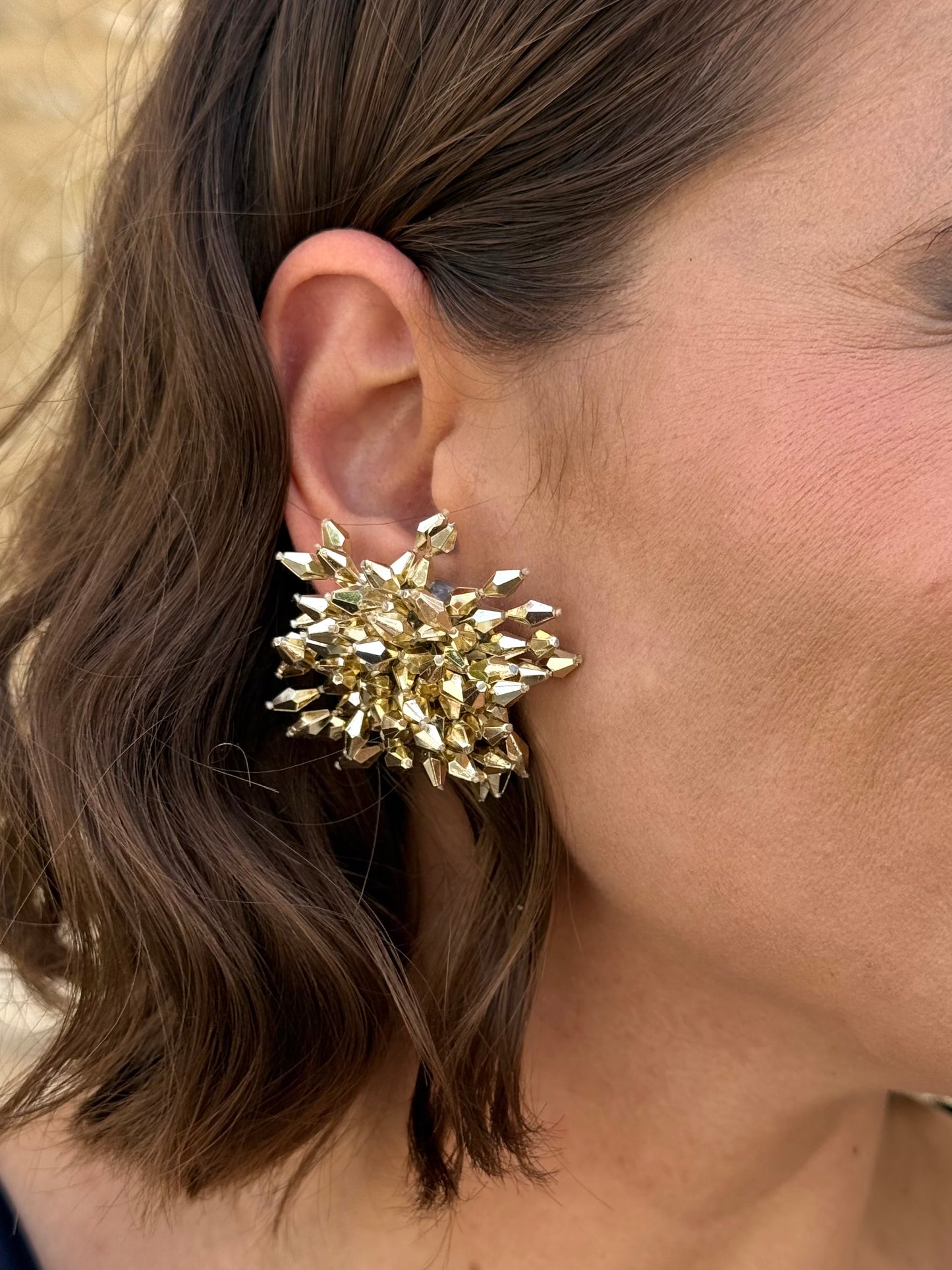 Pendientes Susi Dorado
