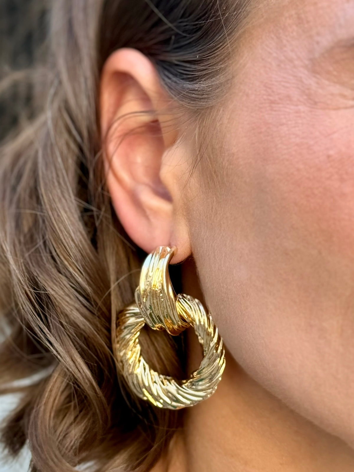 Pendientes Silvana Dorados