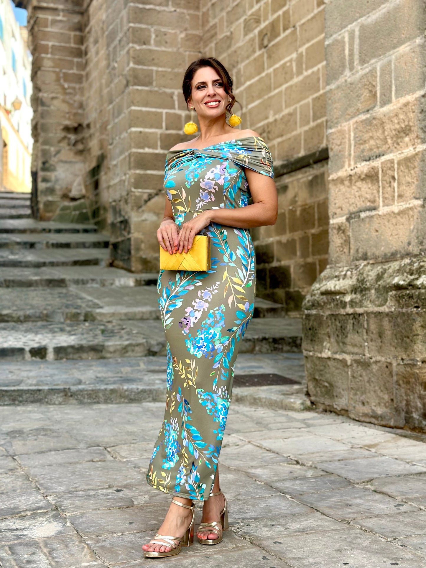 Vestido Vega Kaki
