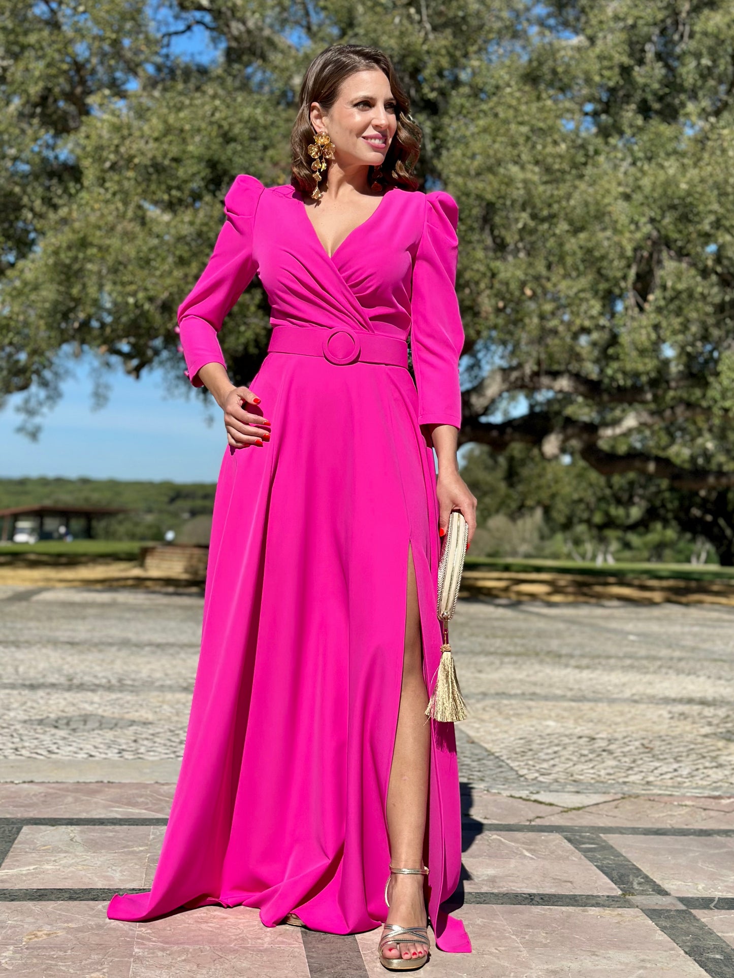 Vestido Chipiona Buganvilla