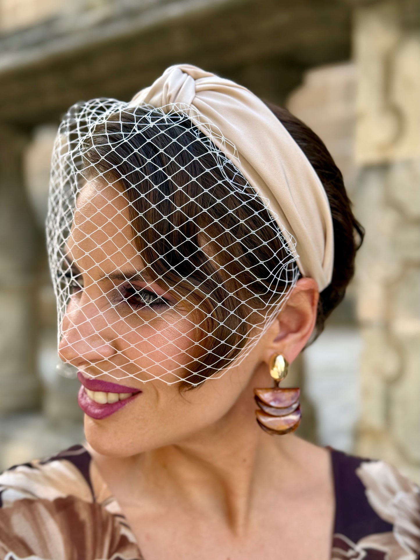 Diadema Córdoba Beige