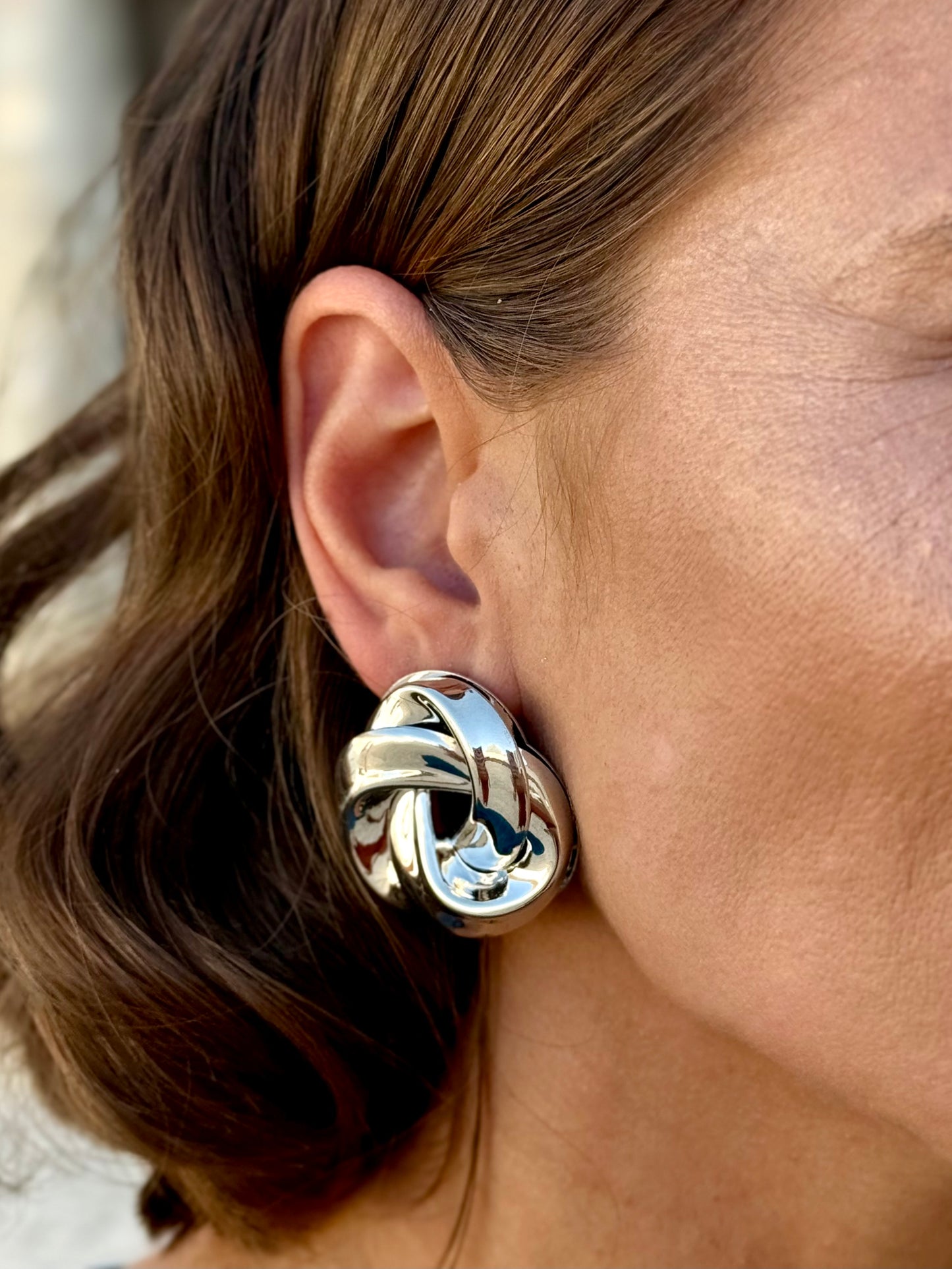 Pendientes Cloe G Plata