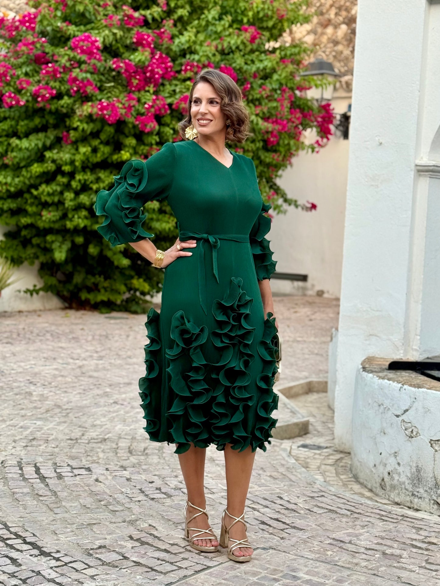 Vestido Salomé Verde