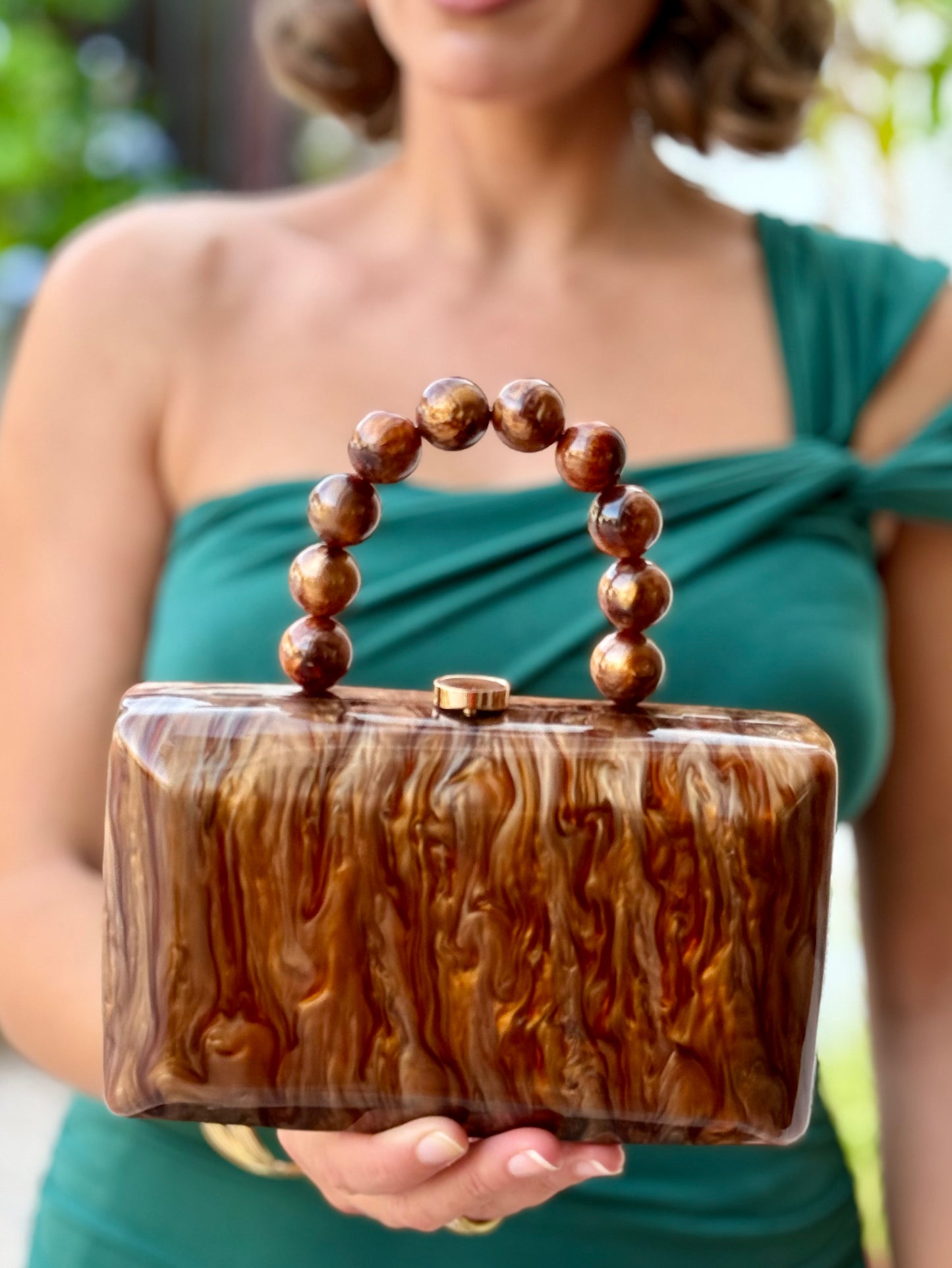 Bolso Nácar Marrón