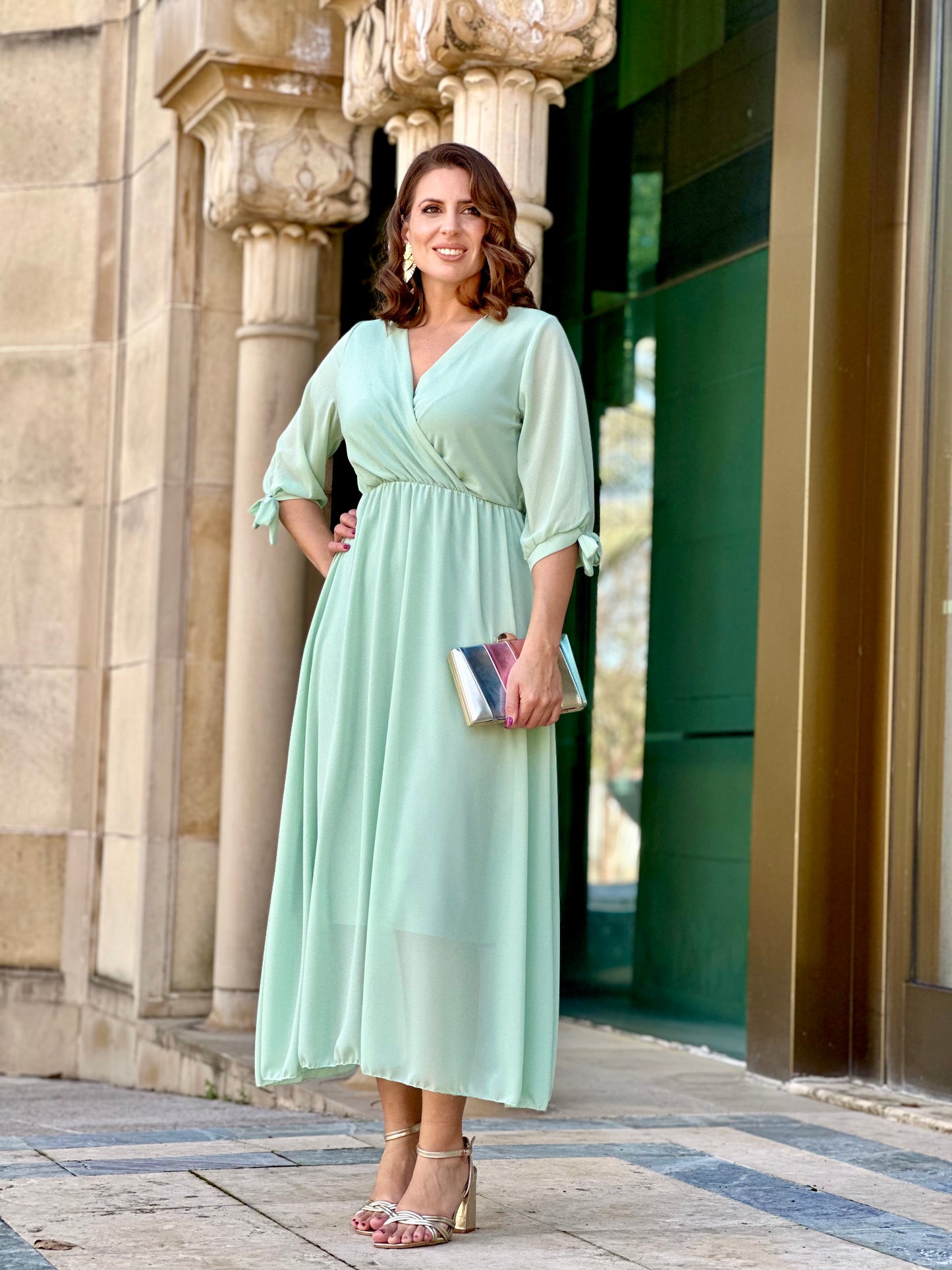 Vestido Indiana Menta