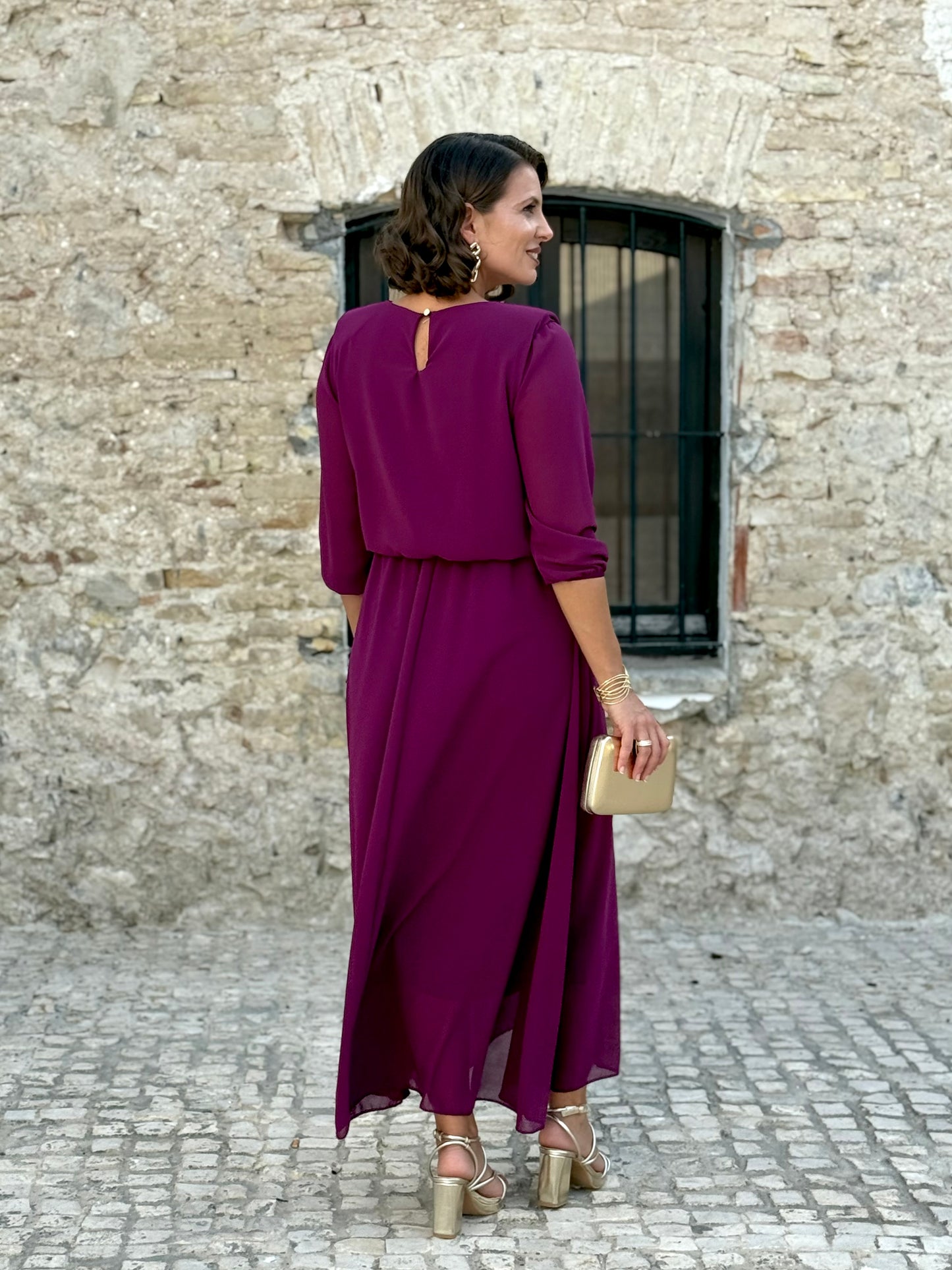 Vestido Miriam Buganvilla