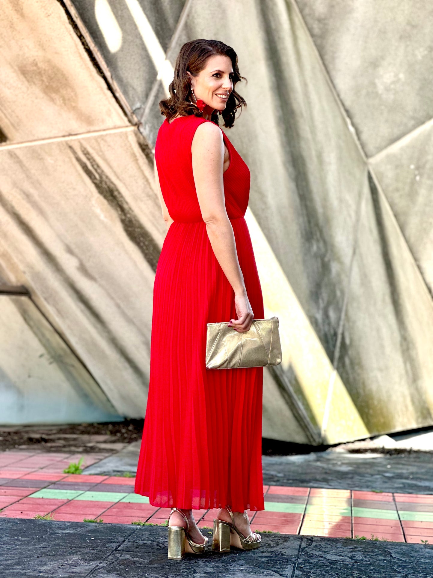 Vestido Sicilia Rojo