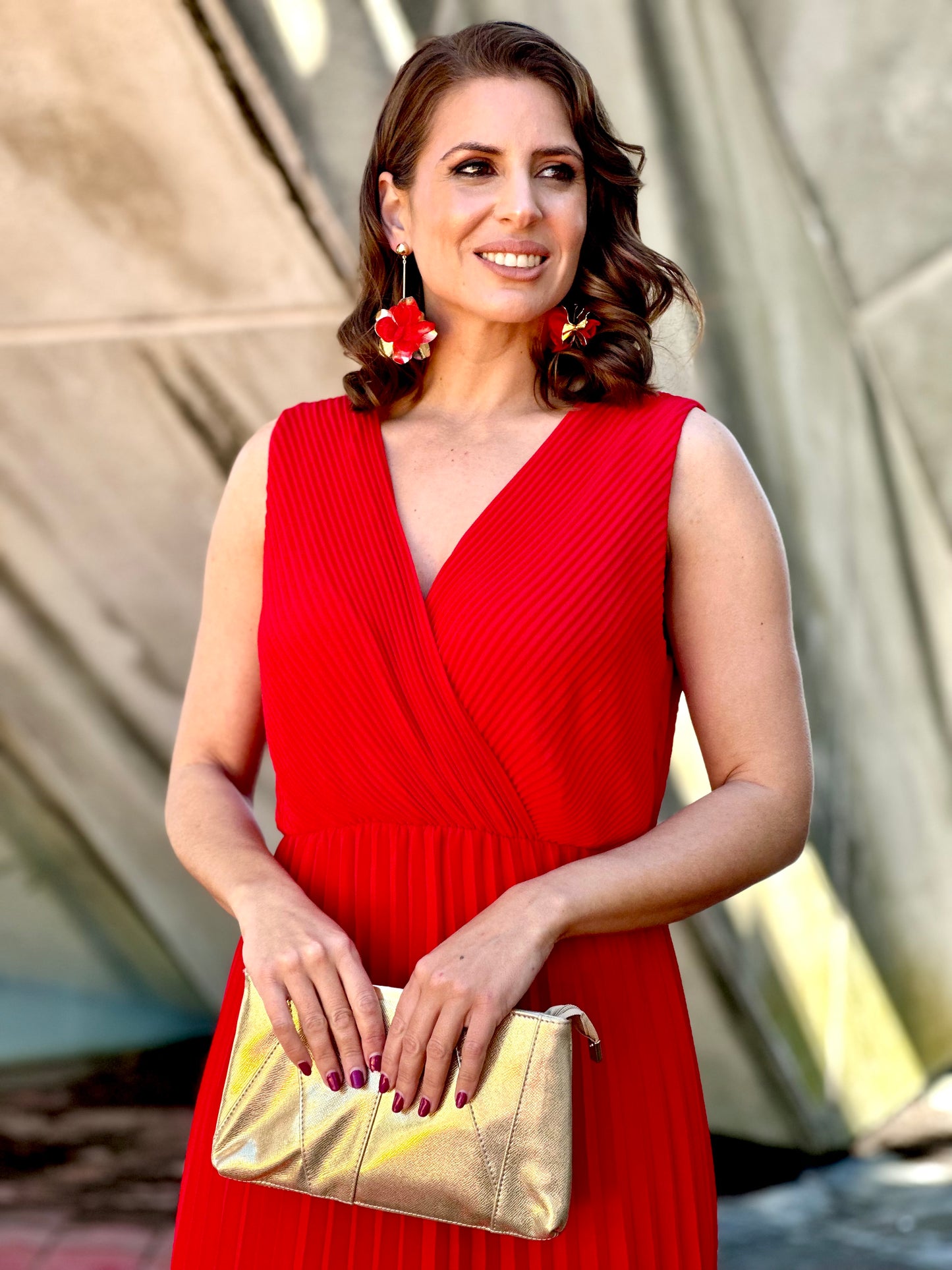 Vestido Sicilia Rojo