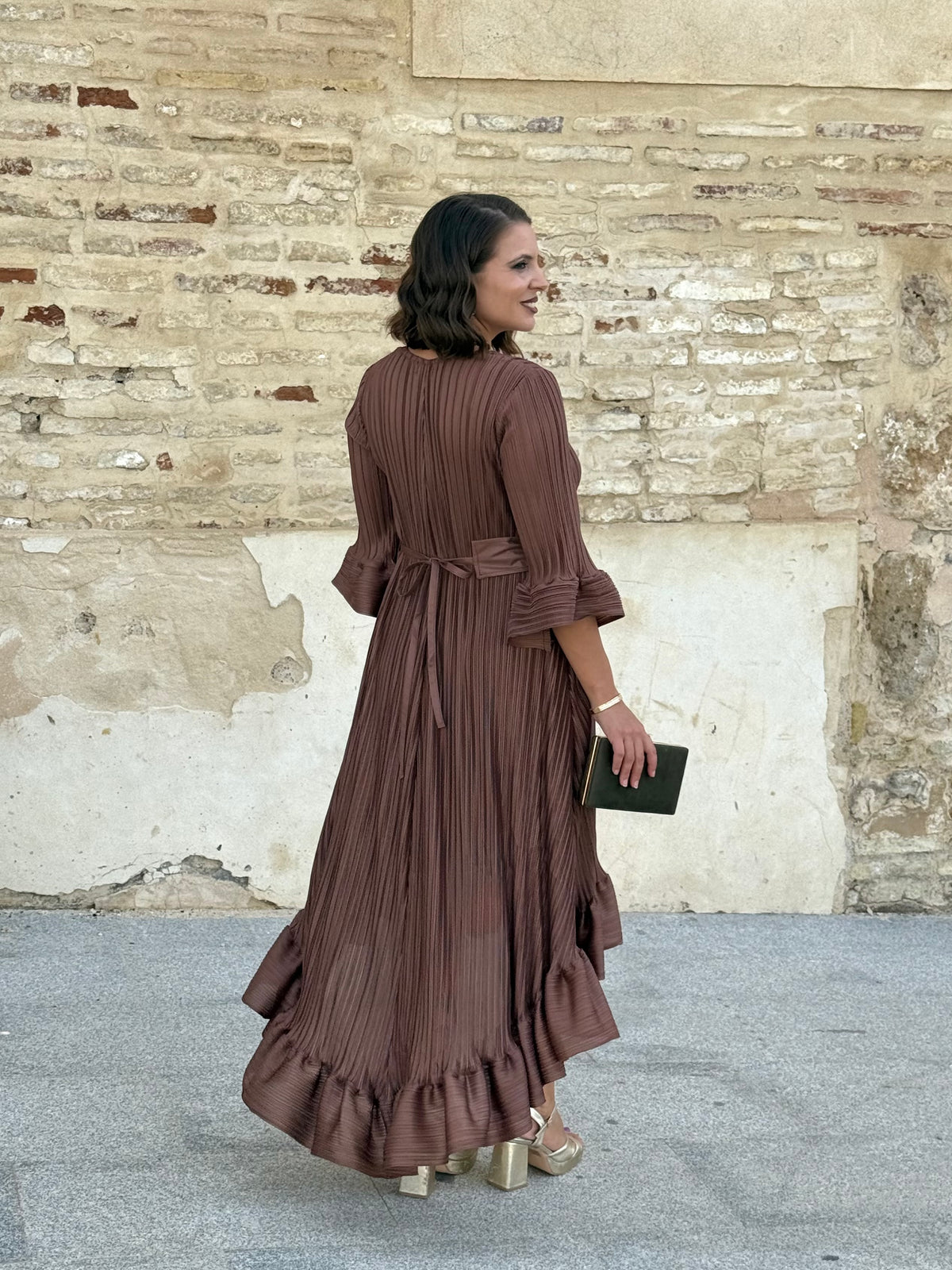 Vestido Nerja Camel